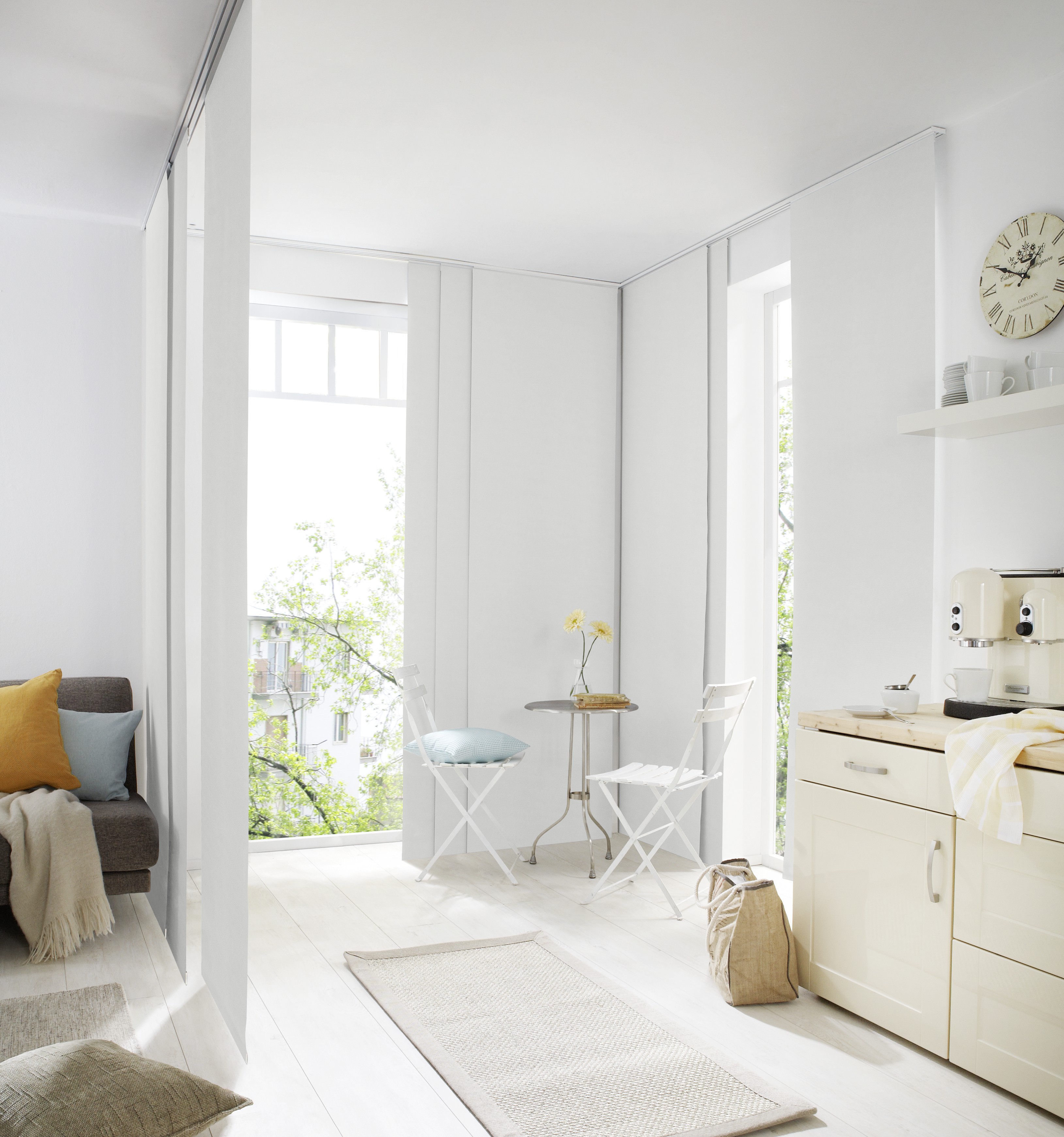 Schiebegardine Nivaro 7375 Küche