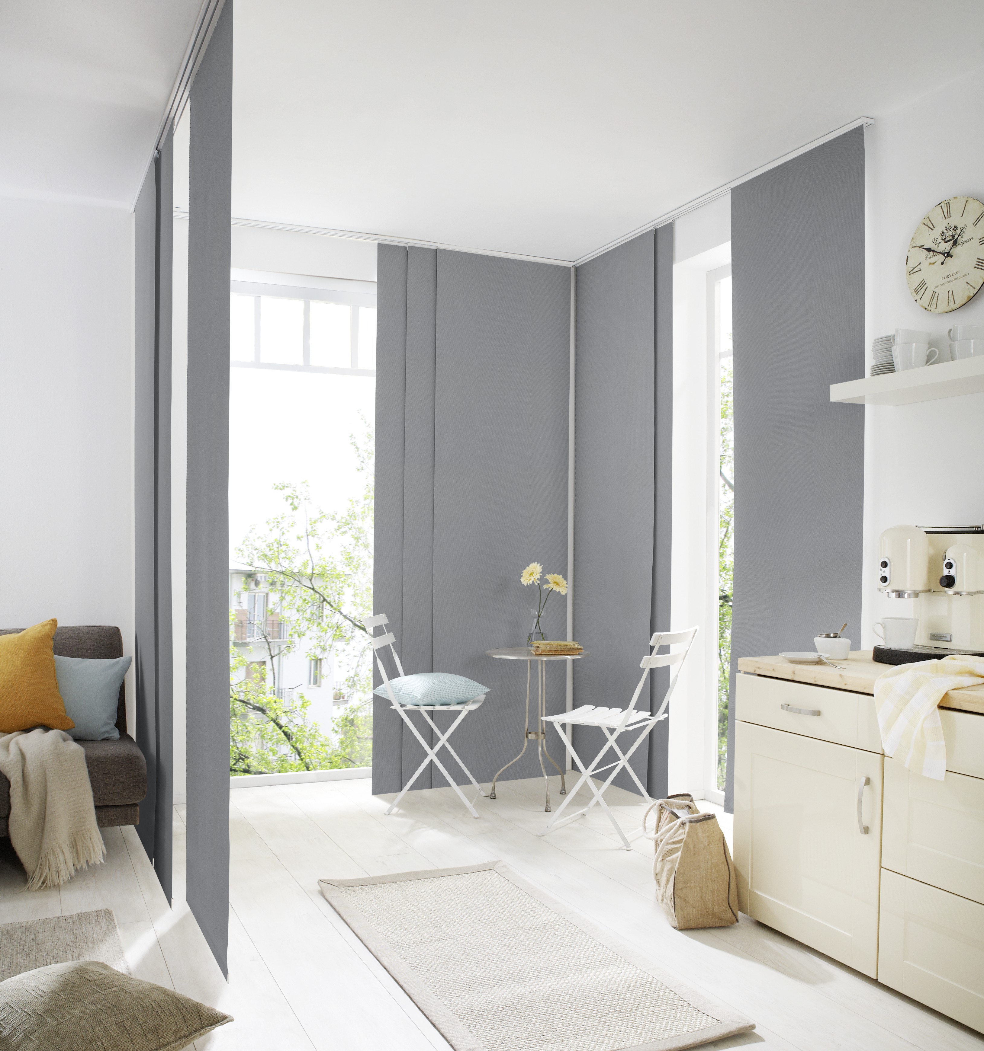 Schiebegardine Ostara 7364 Küche