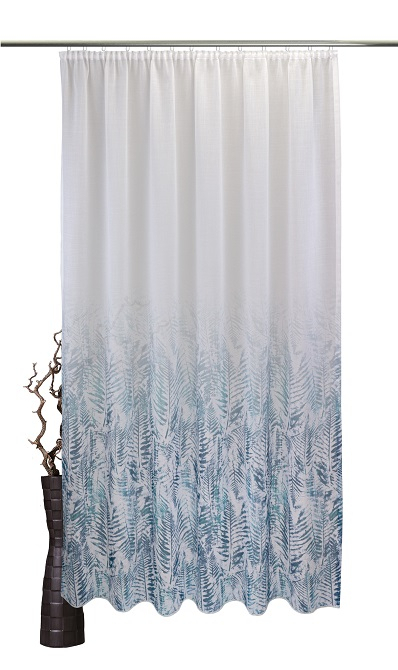 Blau Kräuselband