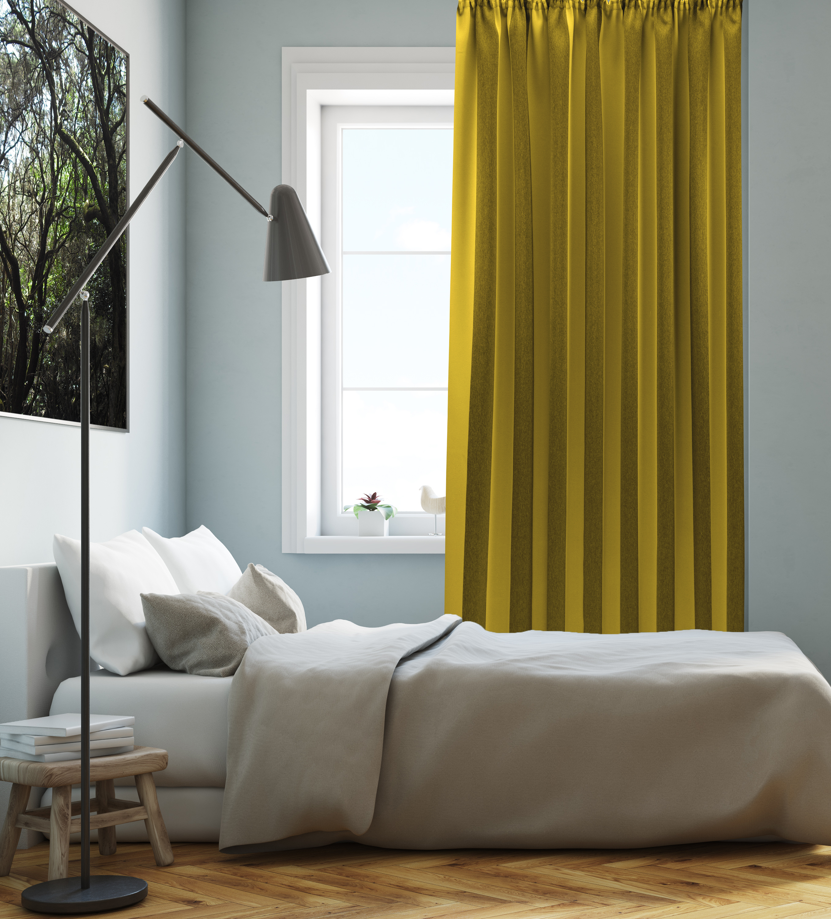 Gelb Schlafzimmer