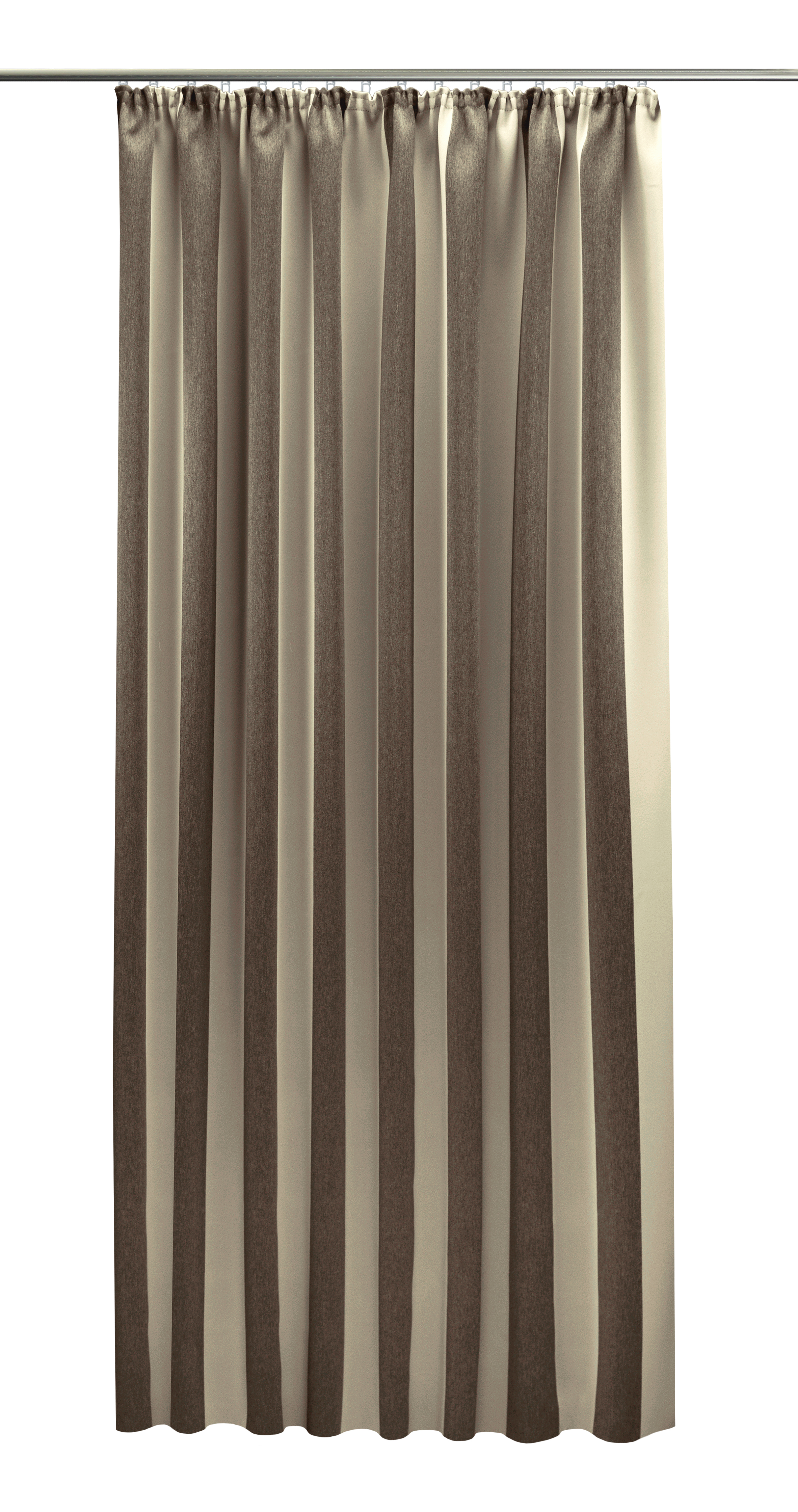 Hellbraun Kräuselband