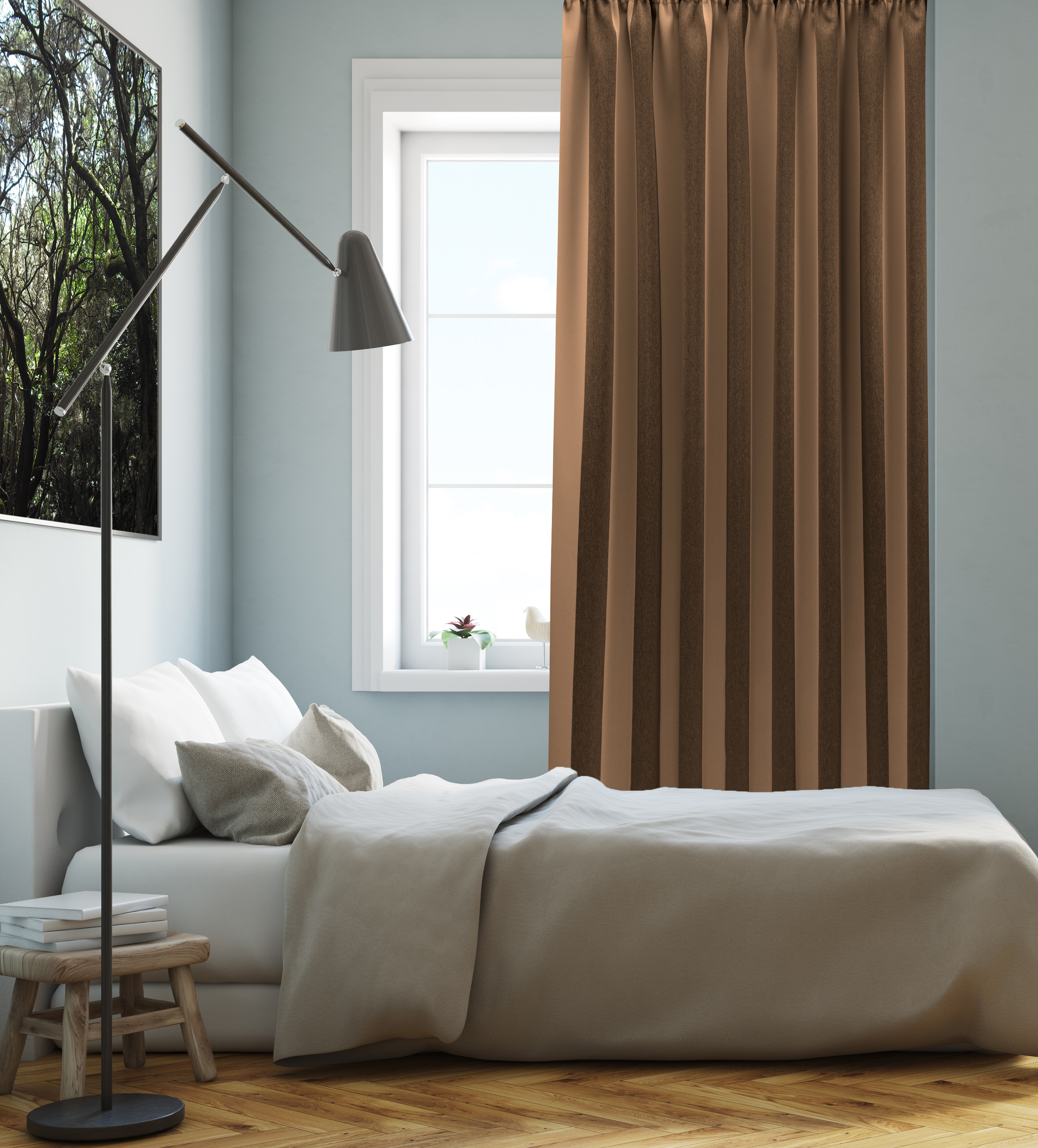 Braun Schlafzimmer