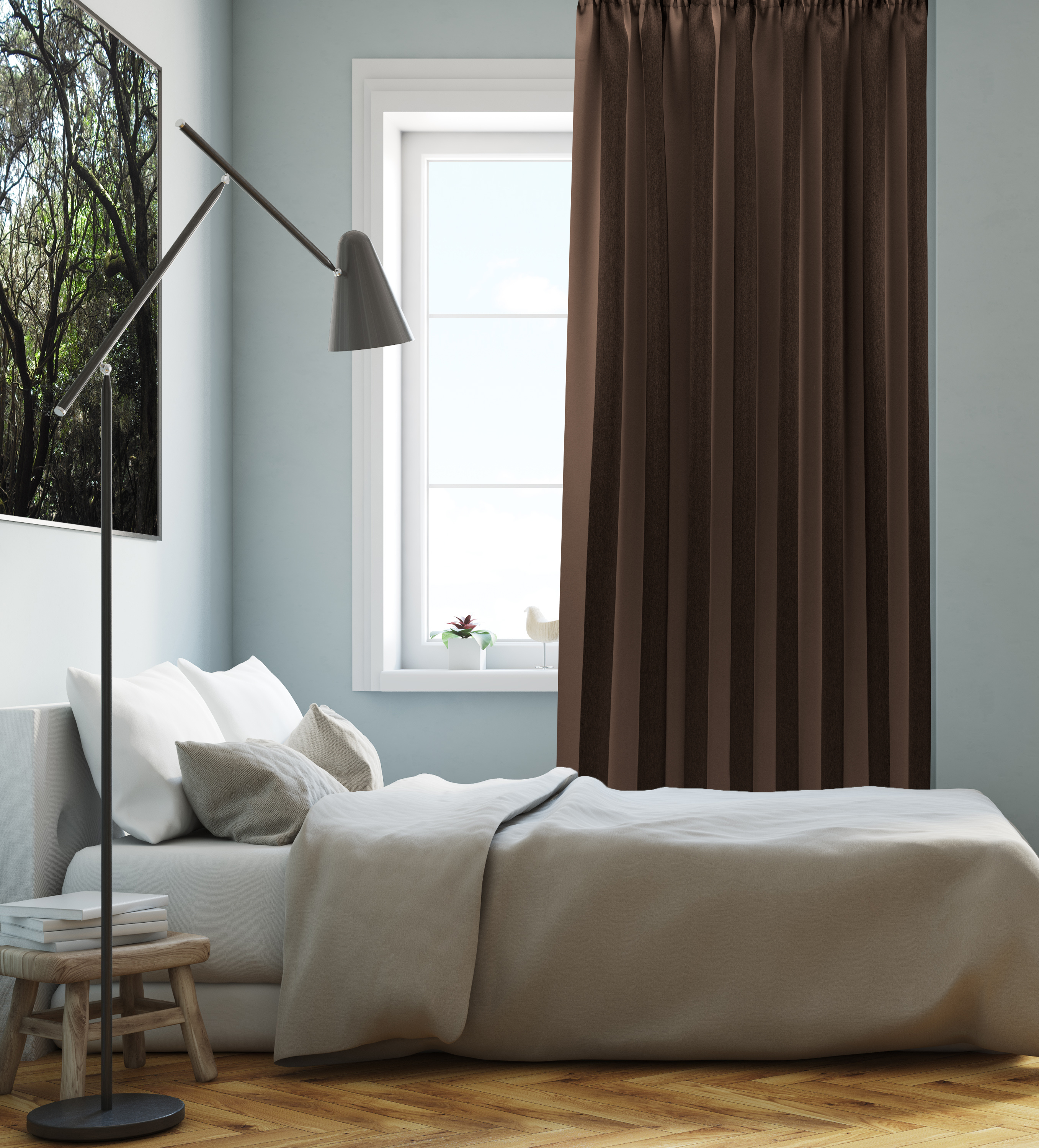 Dunkelbraun Schlafzimmer