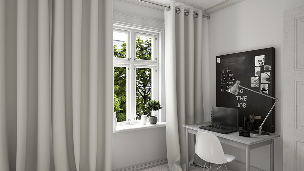 Altweiß Arbeitszimmer 1