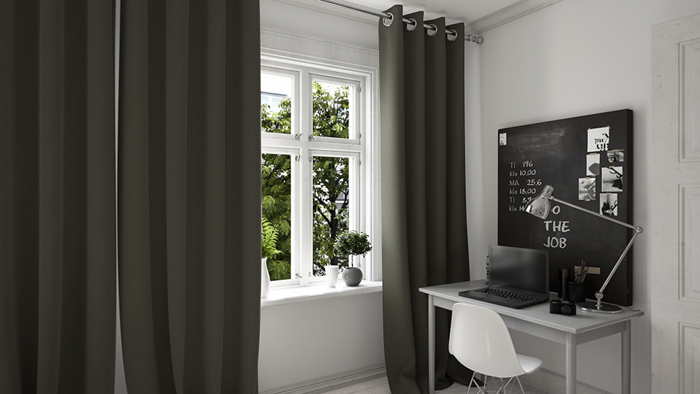 Anthrazit Arbeitszimmer 1