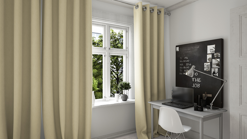 Beige Arbeitszimmer 1