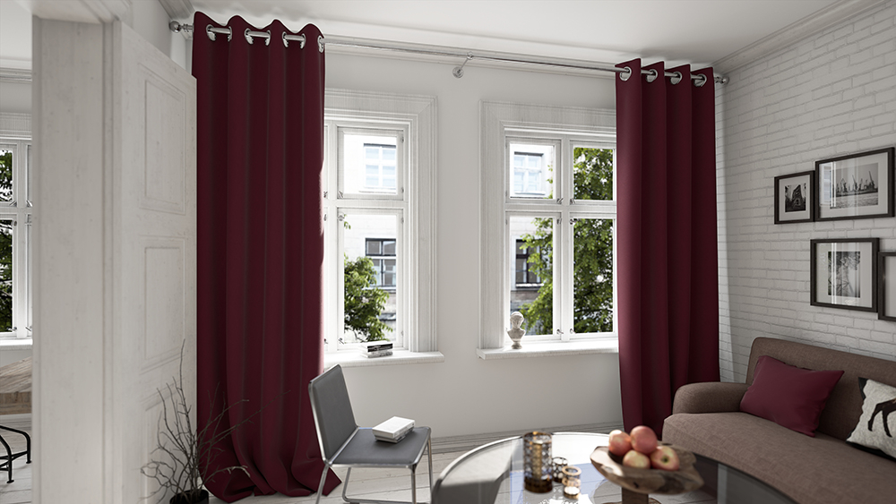 Bordeaux Wohnzimmer