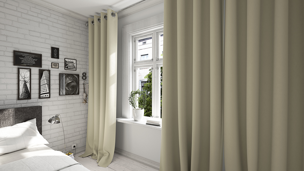 Dunkelbeige Schlafzimmer 2