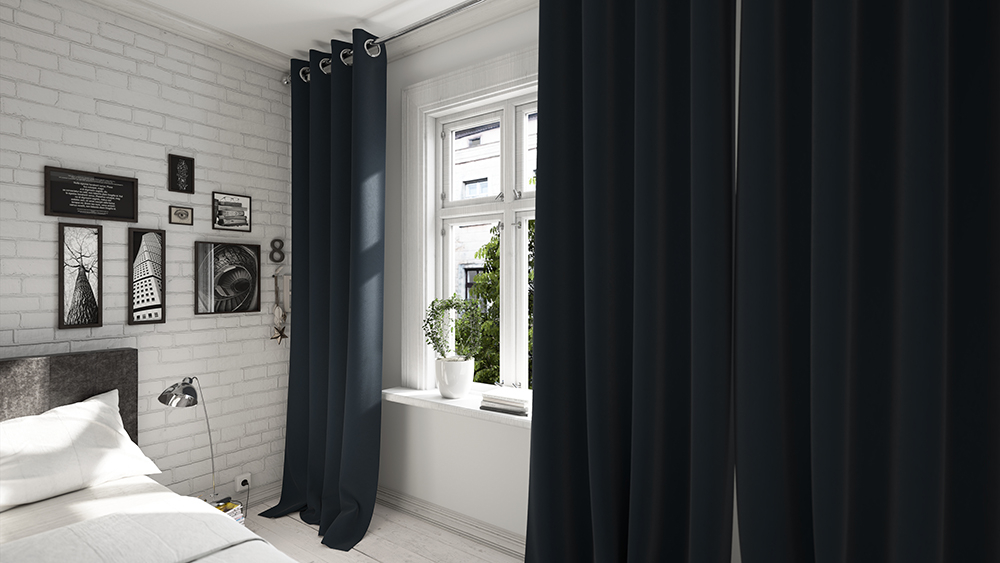 Dunkelblau Schlafzimmer 2