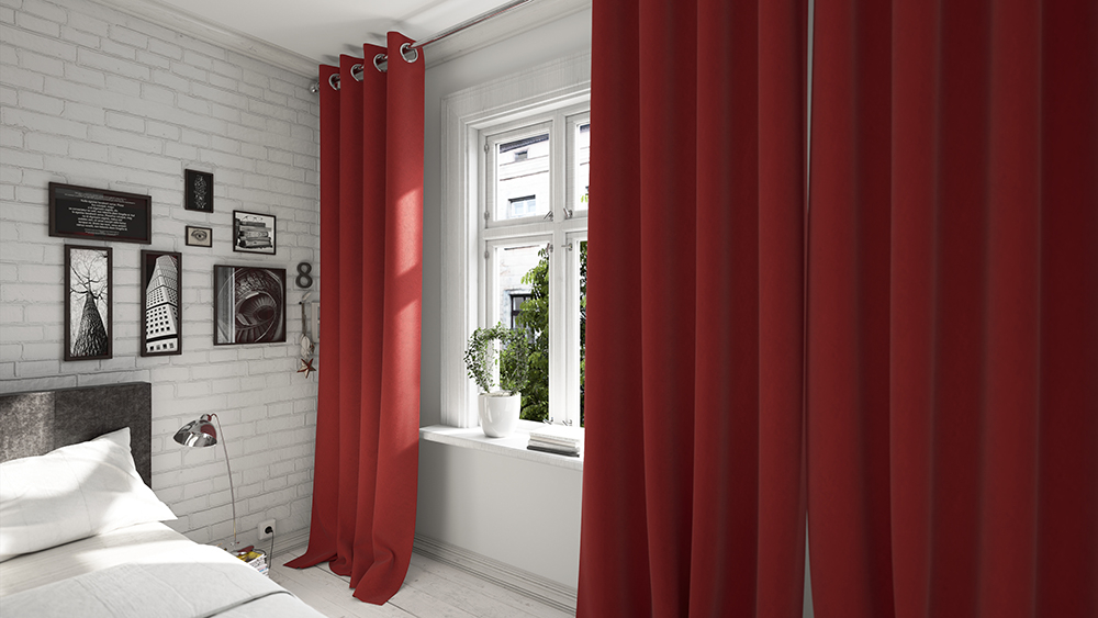 Feuerrot Schlafzimmer 2
