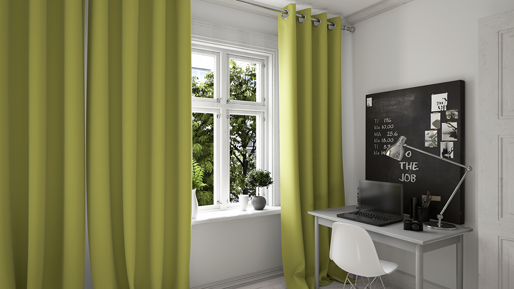 Frühlingsgrün Arbeitszimmer 1