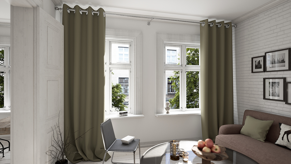 Graubraun Wohnzimmer