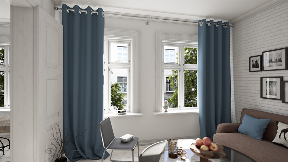 Hellblau Wohnzimmer
