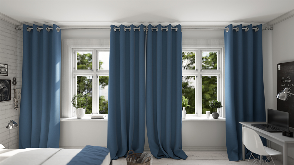 Himmelblau Schlafzimmer 1