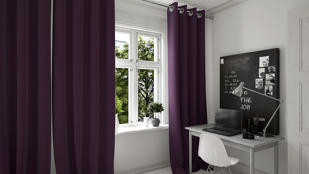 Magenta Arbeitszimmer 1