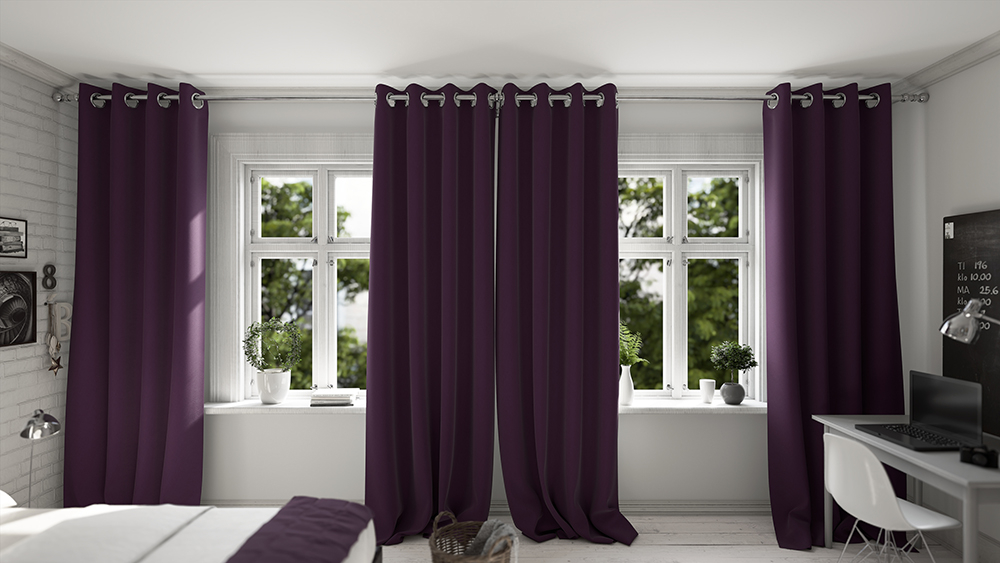 Magenta Schlafzimmer 1