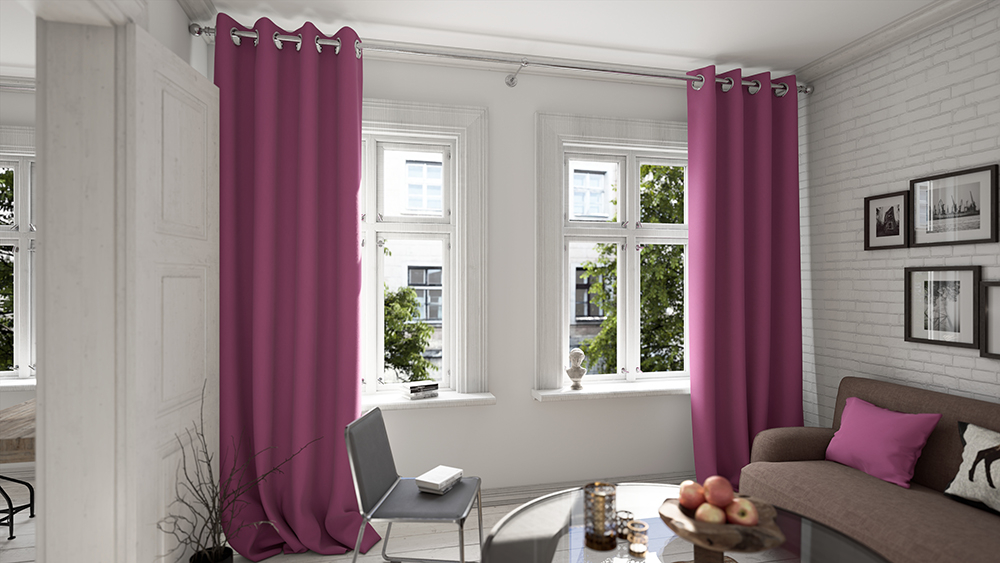 Pink Wohnzimmer