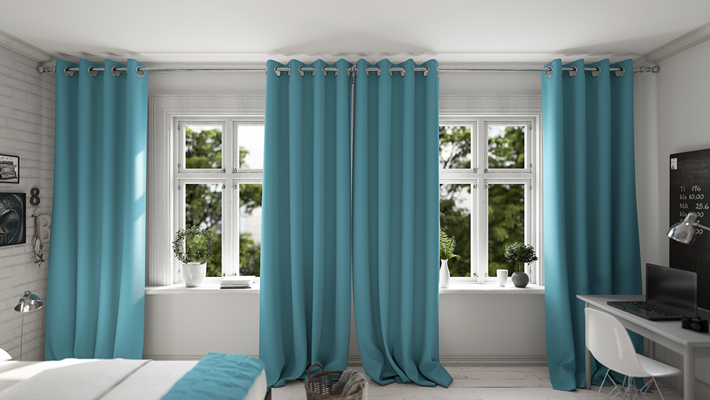 Türkis Schlafzimmer 1