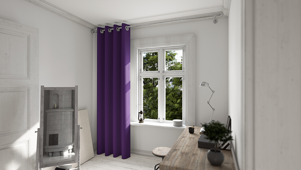 Violett Arbeitszimmer 2