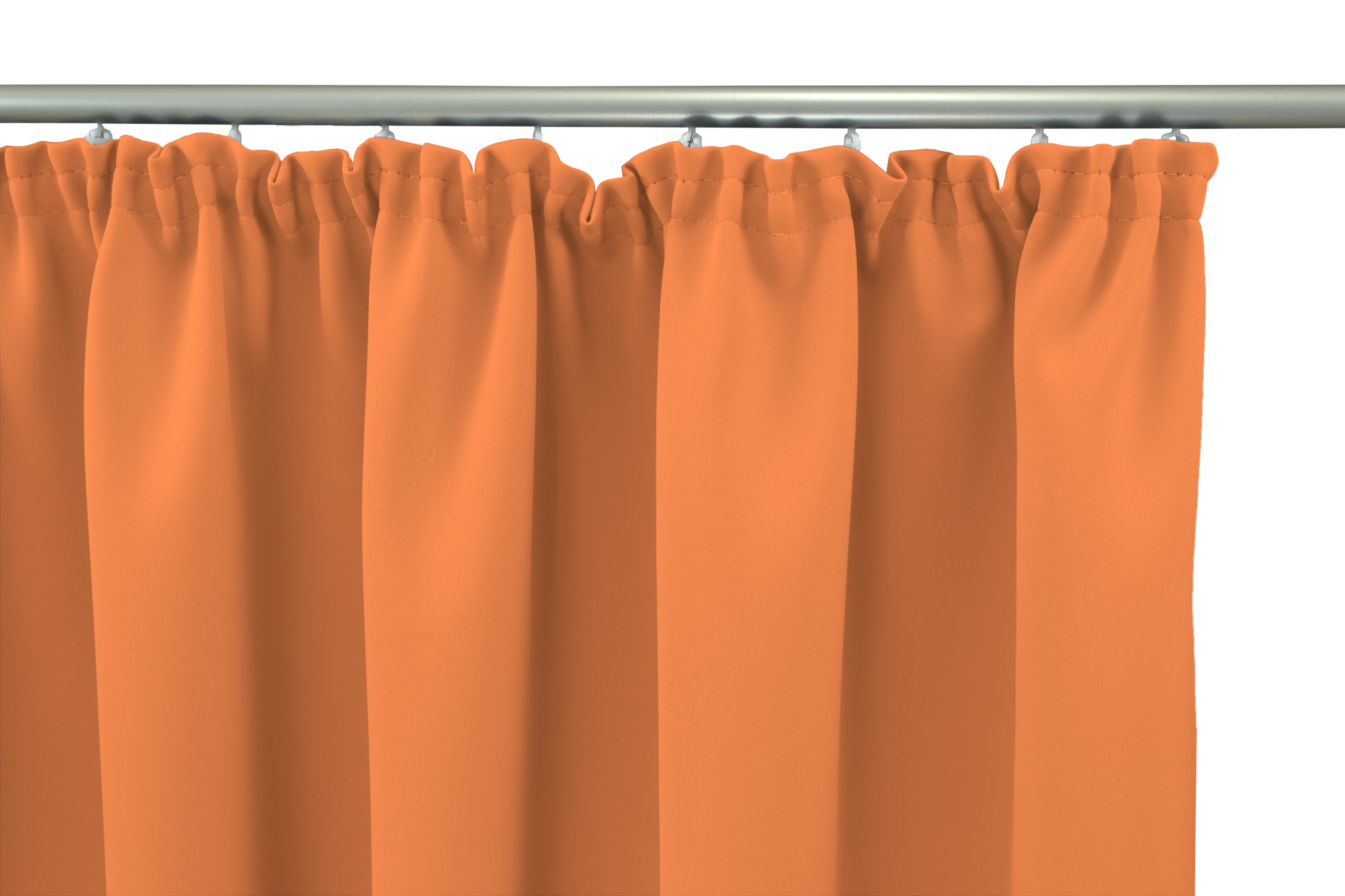 Orange Kräuselband