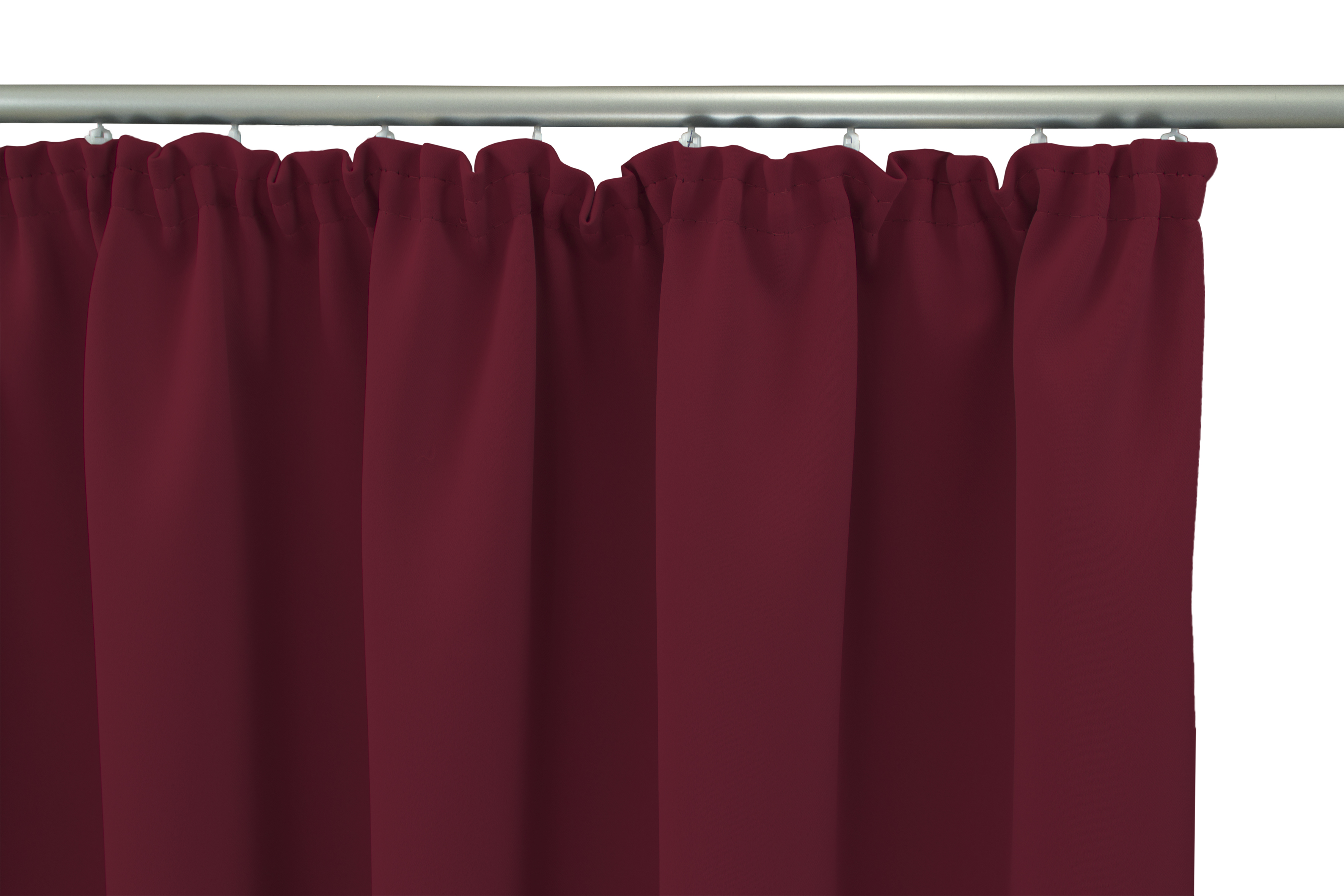 Bordeaux Kräuselband