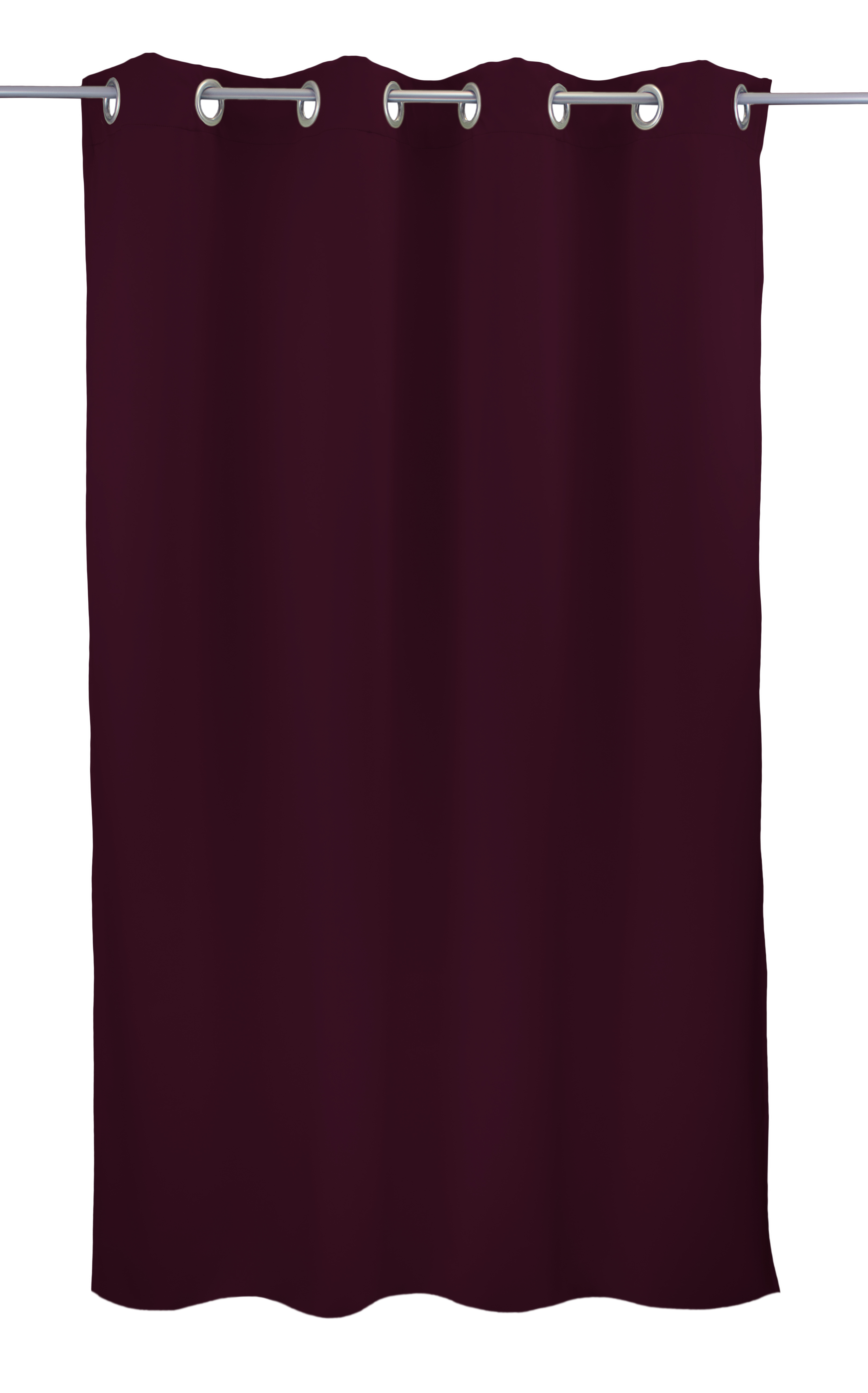 Dunkelbordeaux Ösenschal