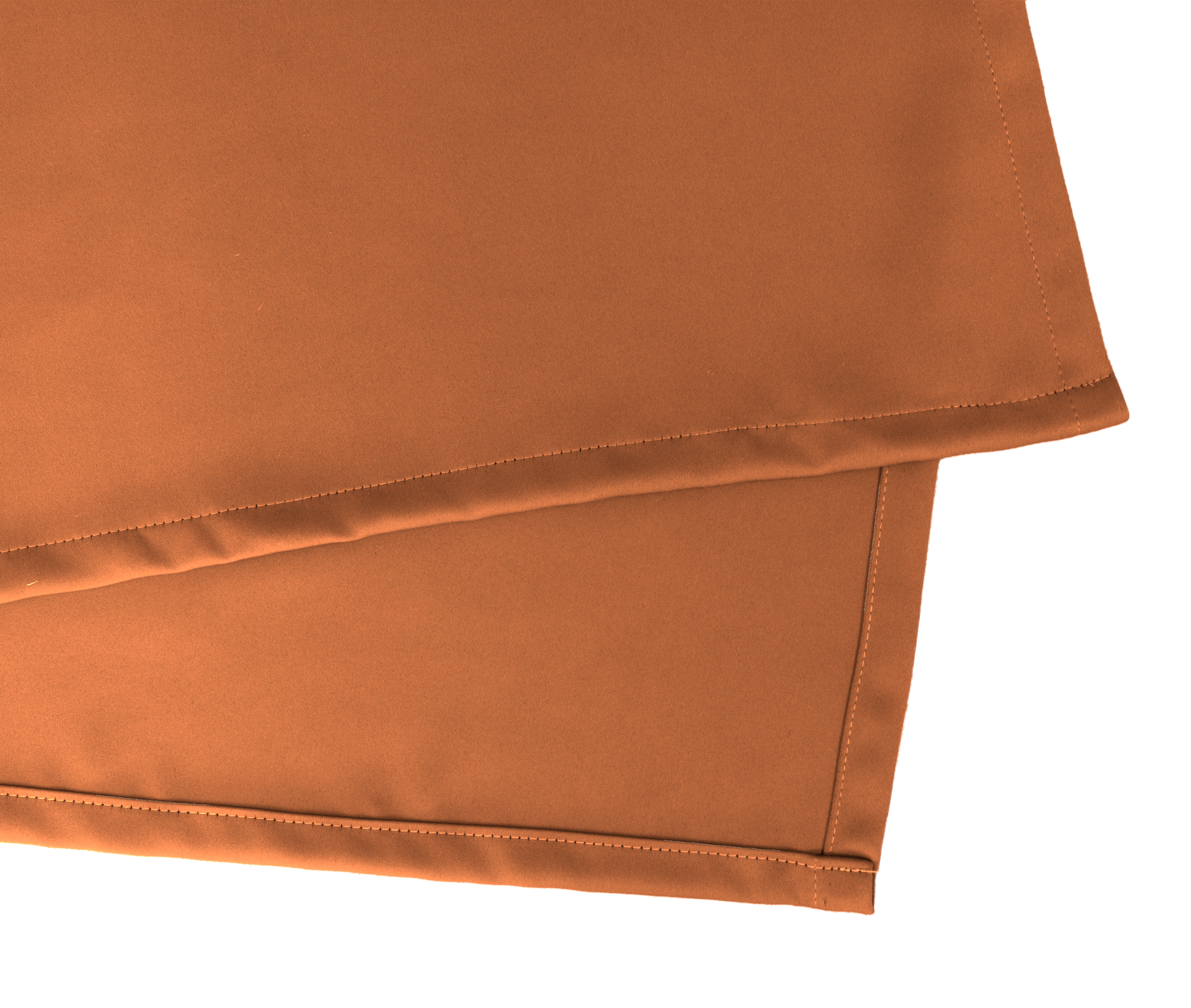 Zartorange Kante