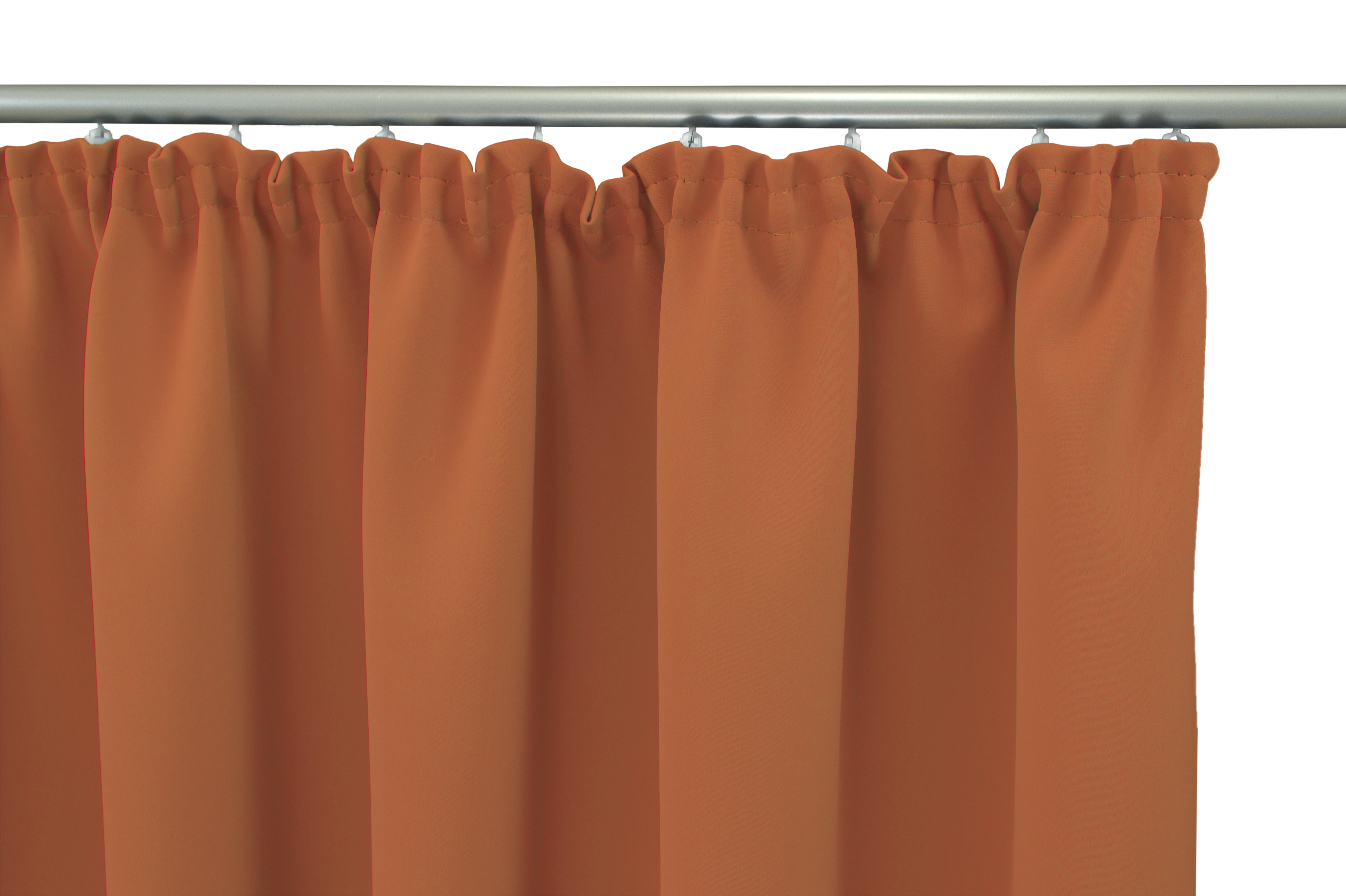 Zartorange Kräuselband