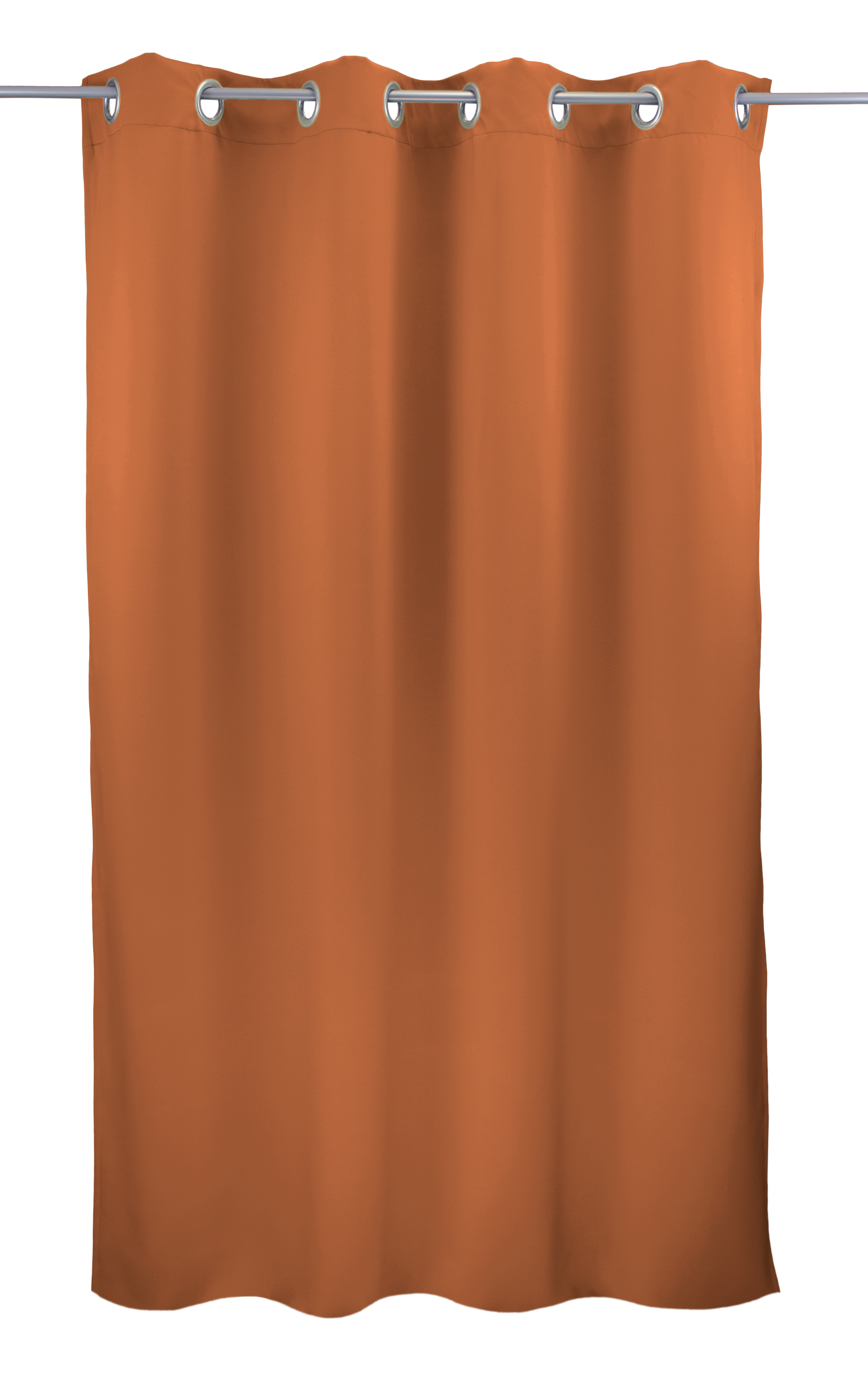 Zartorange Ösenschal