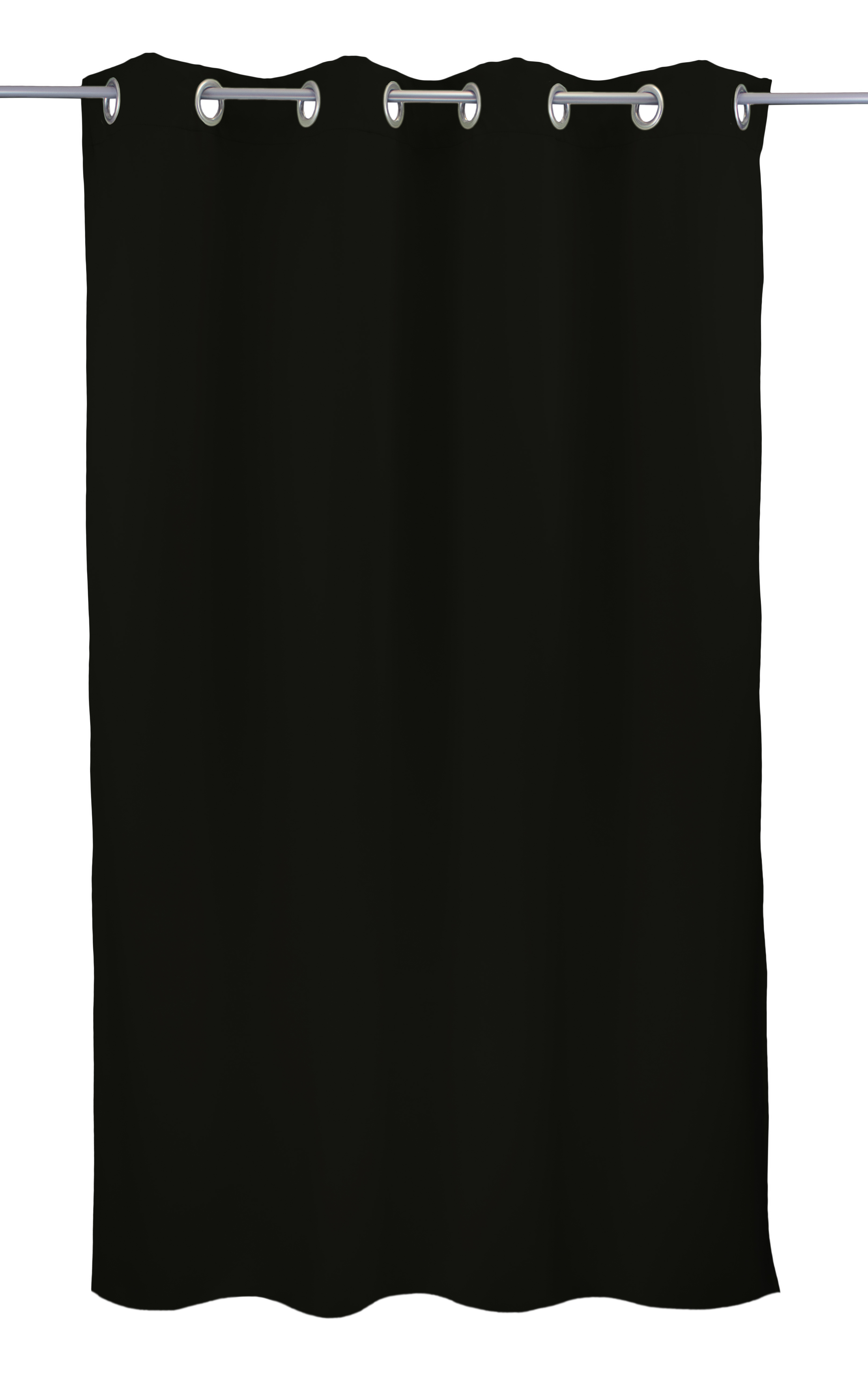 Schwarz Ösenschal