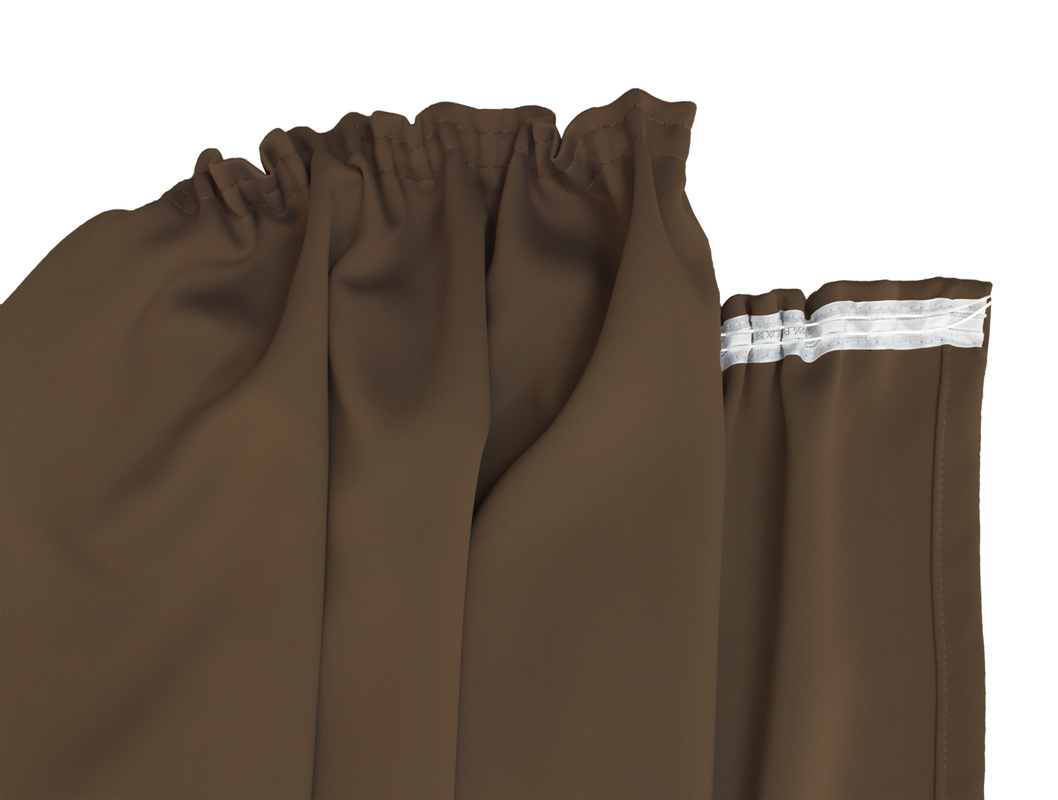 Nougat Kräuselband Detail
