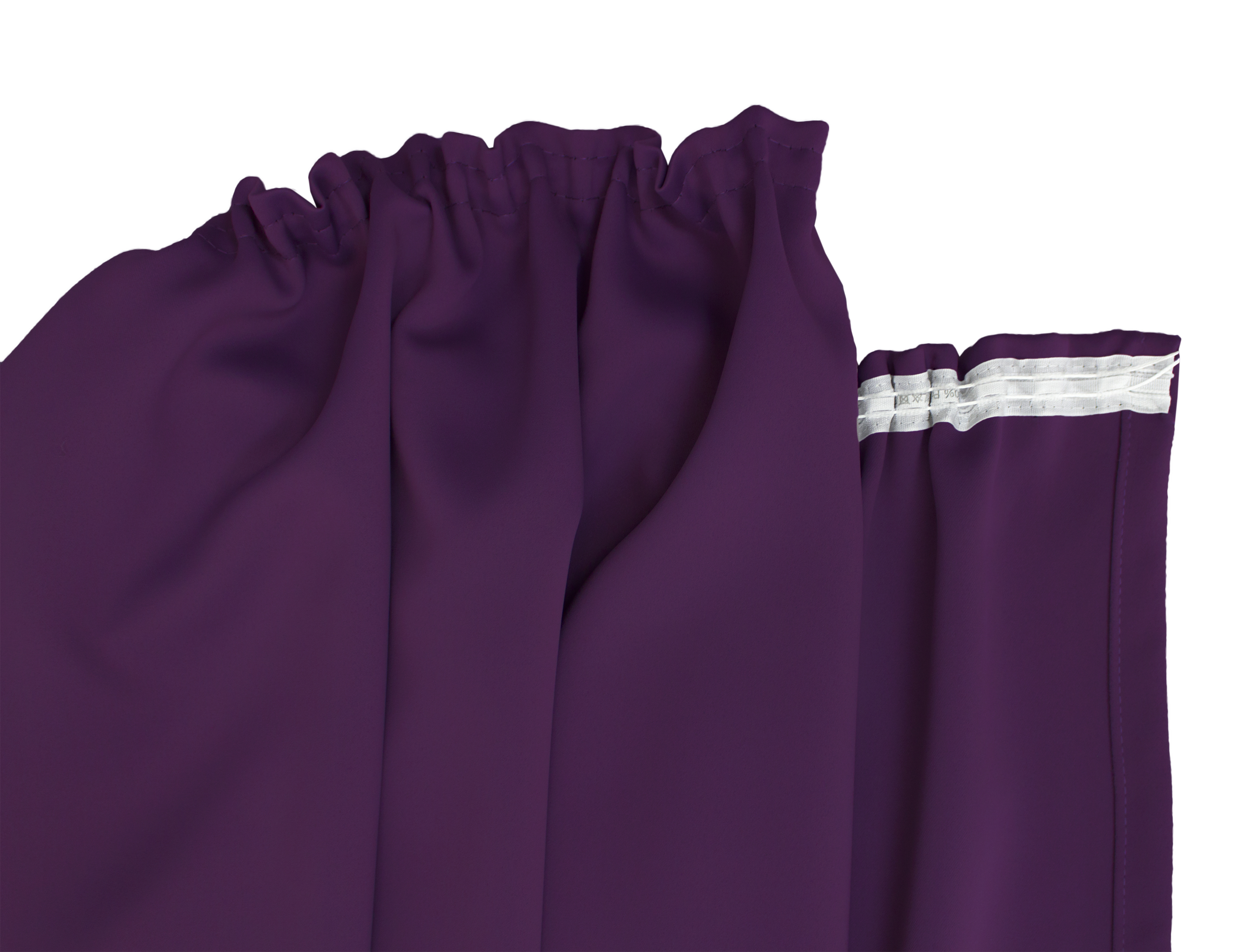 Magenta Kräuselband Detail