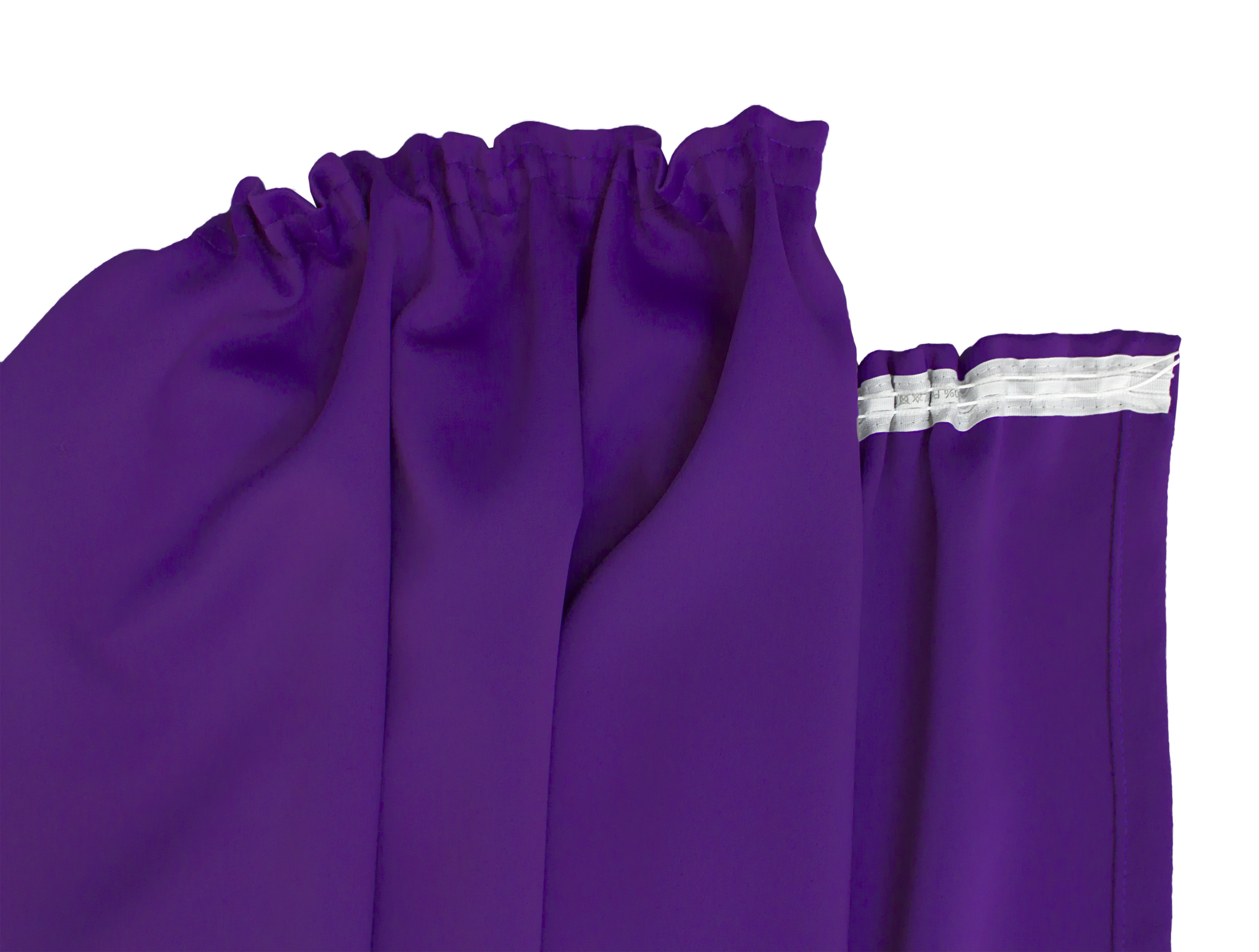 Violett Kräuselband Detail