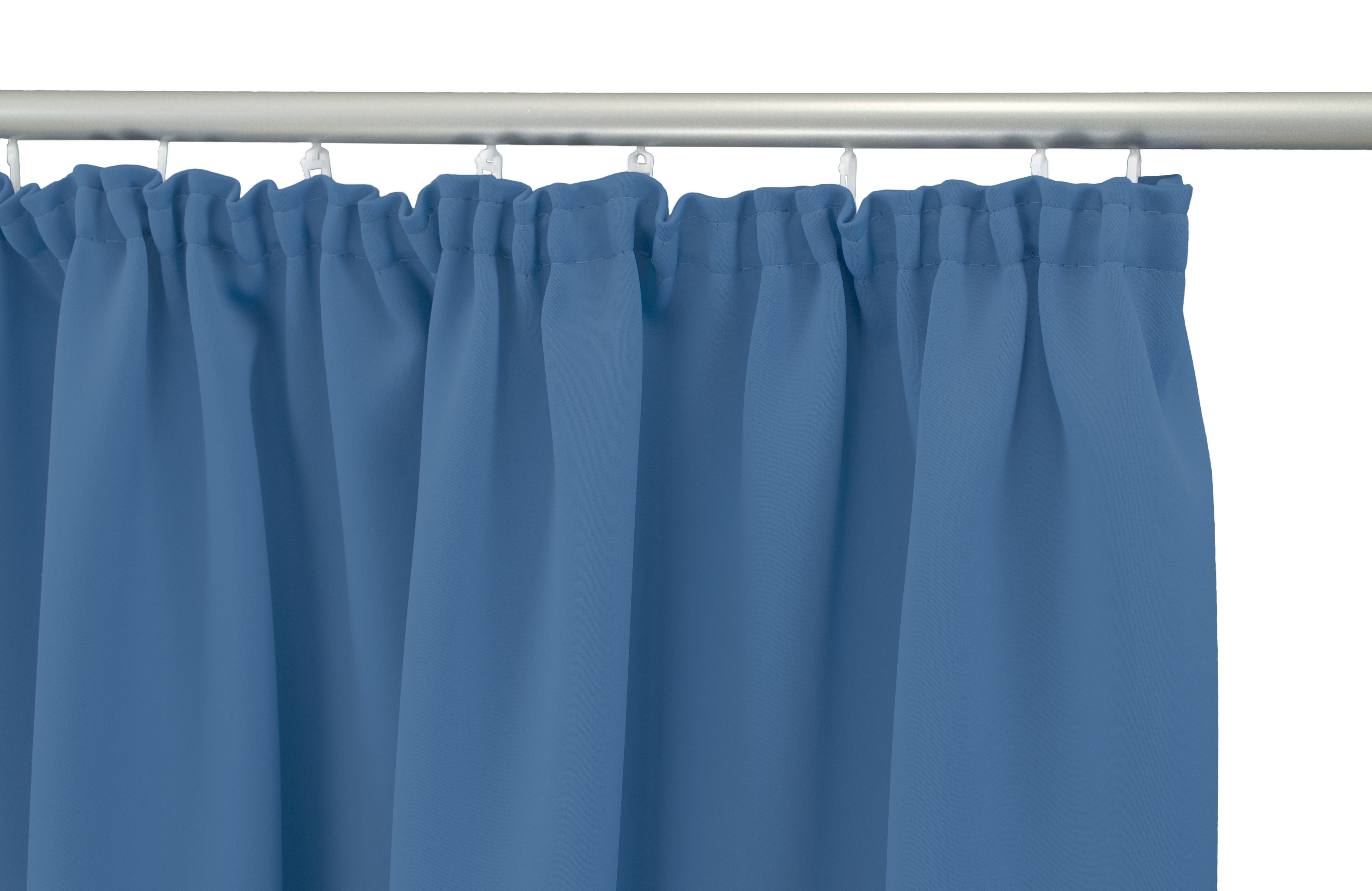 Himmelblau Kräuselband