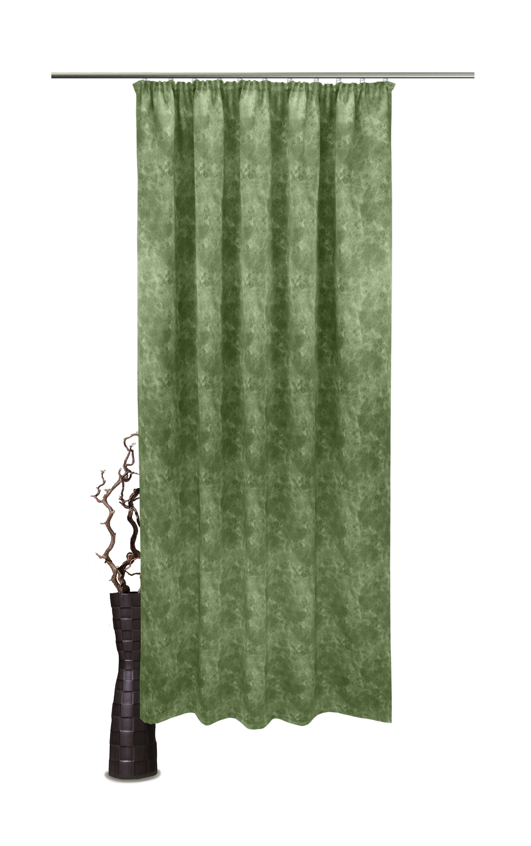 Grün Kräuselband