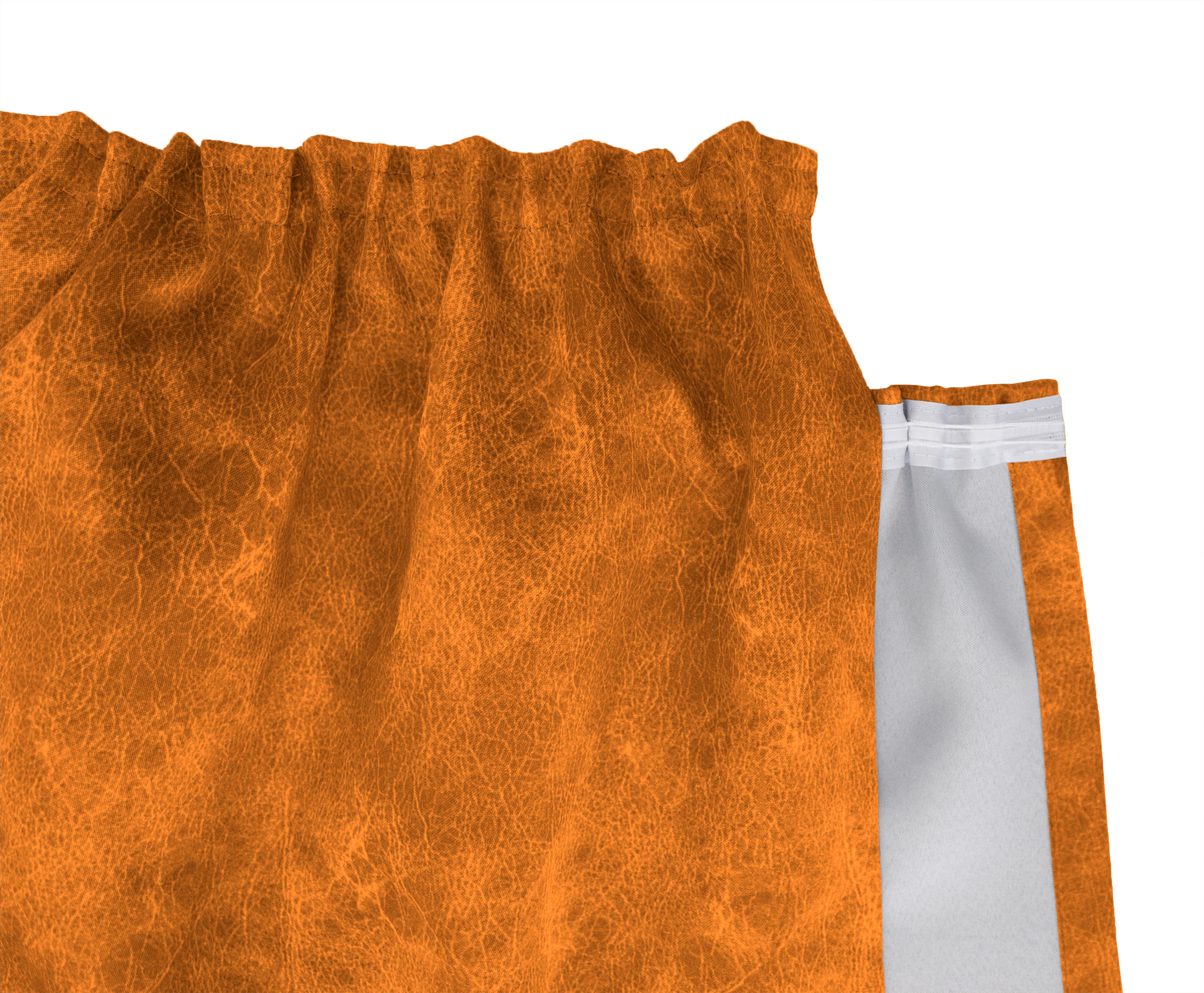 Orange Kräuselband