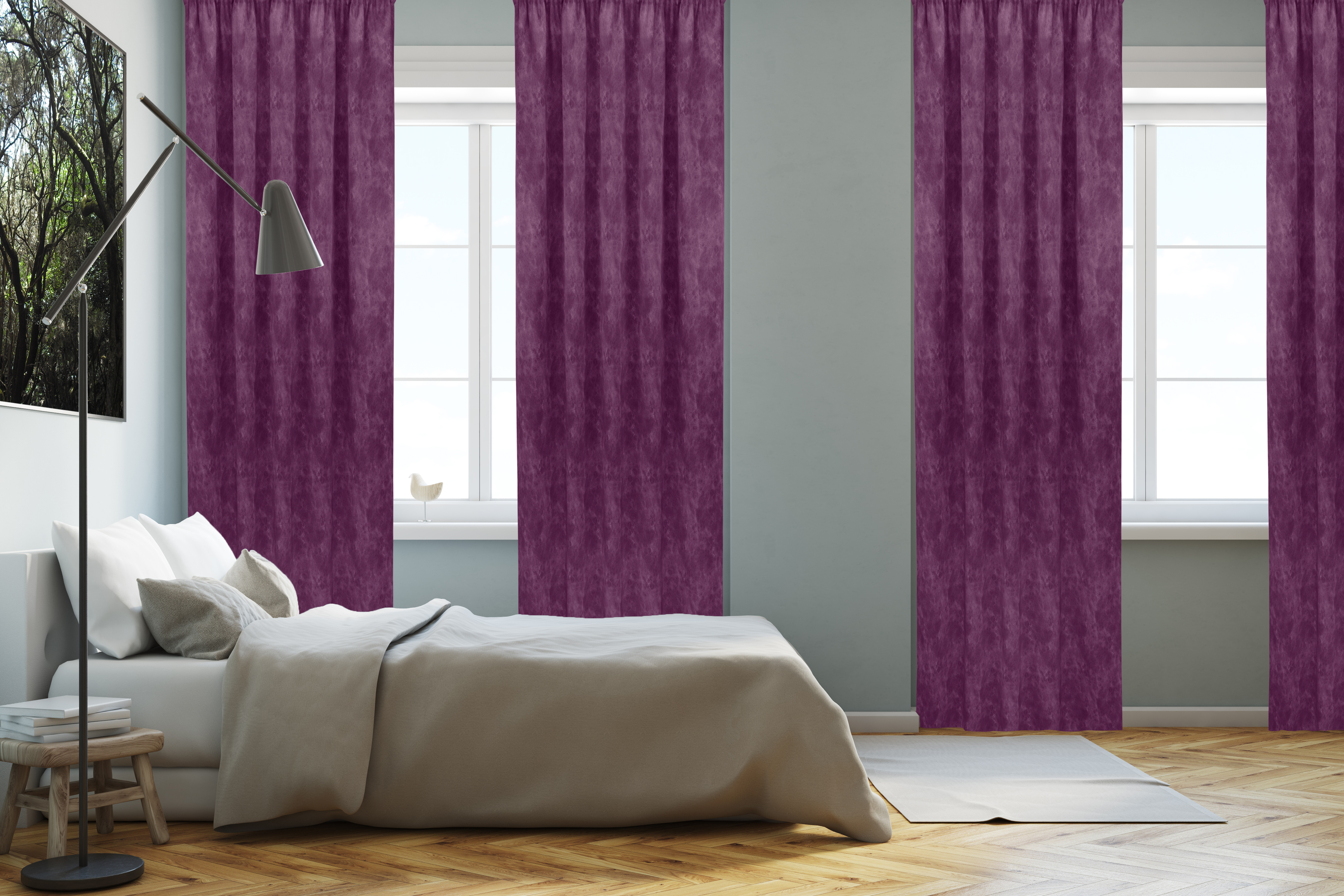 Violett Fenster