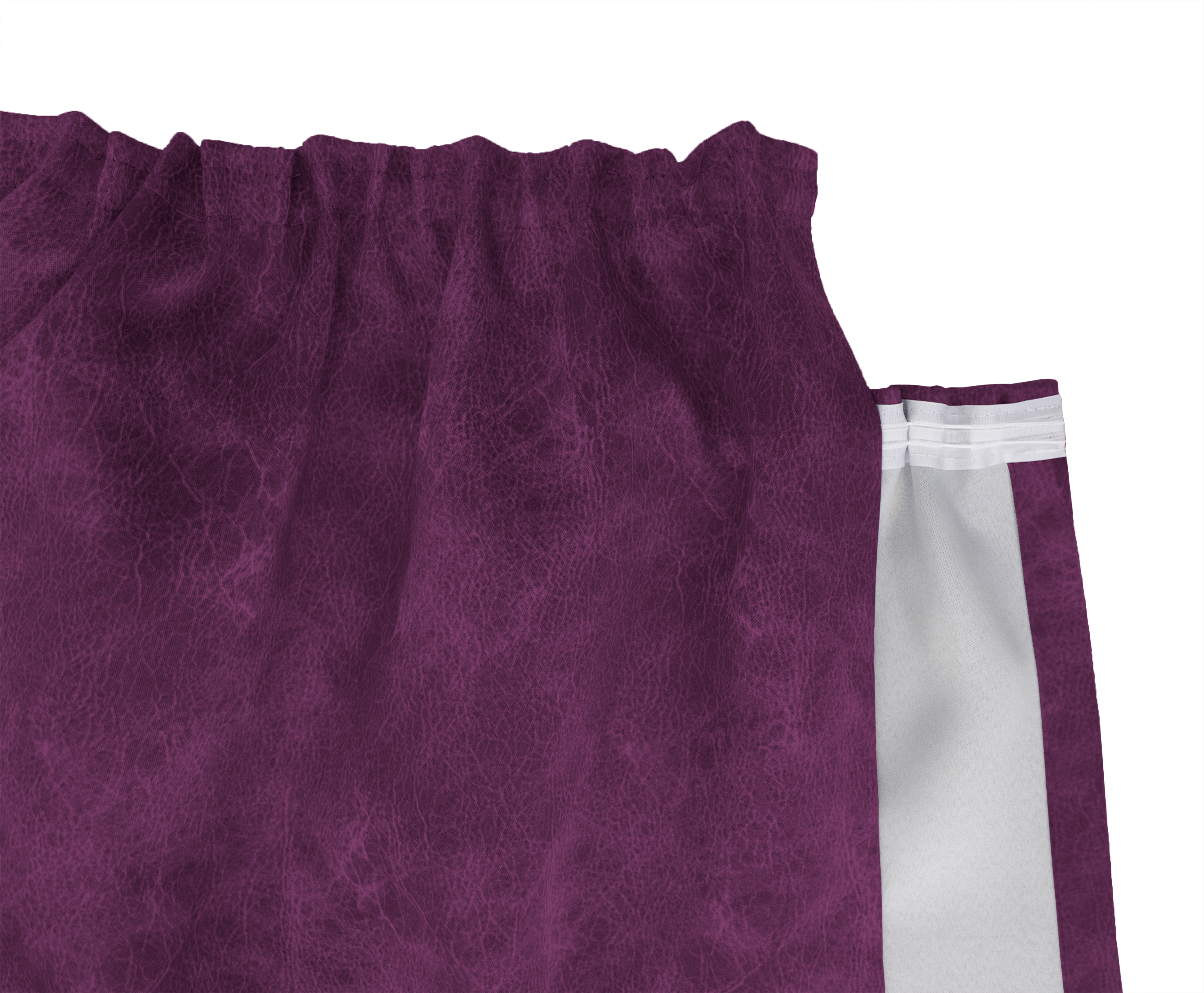 Violett Kräuselband
