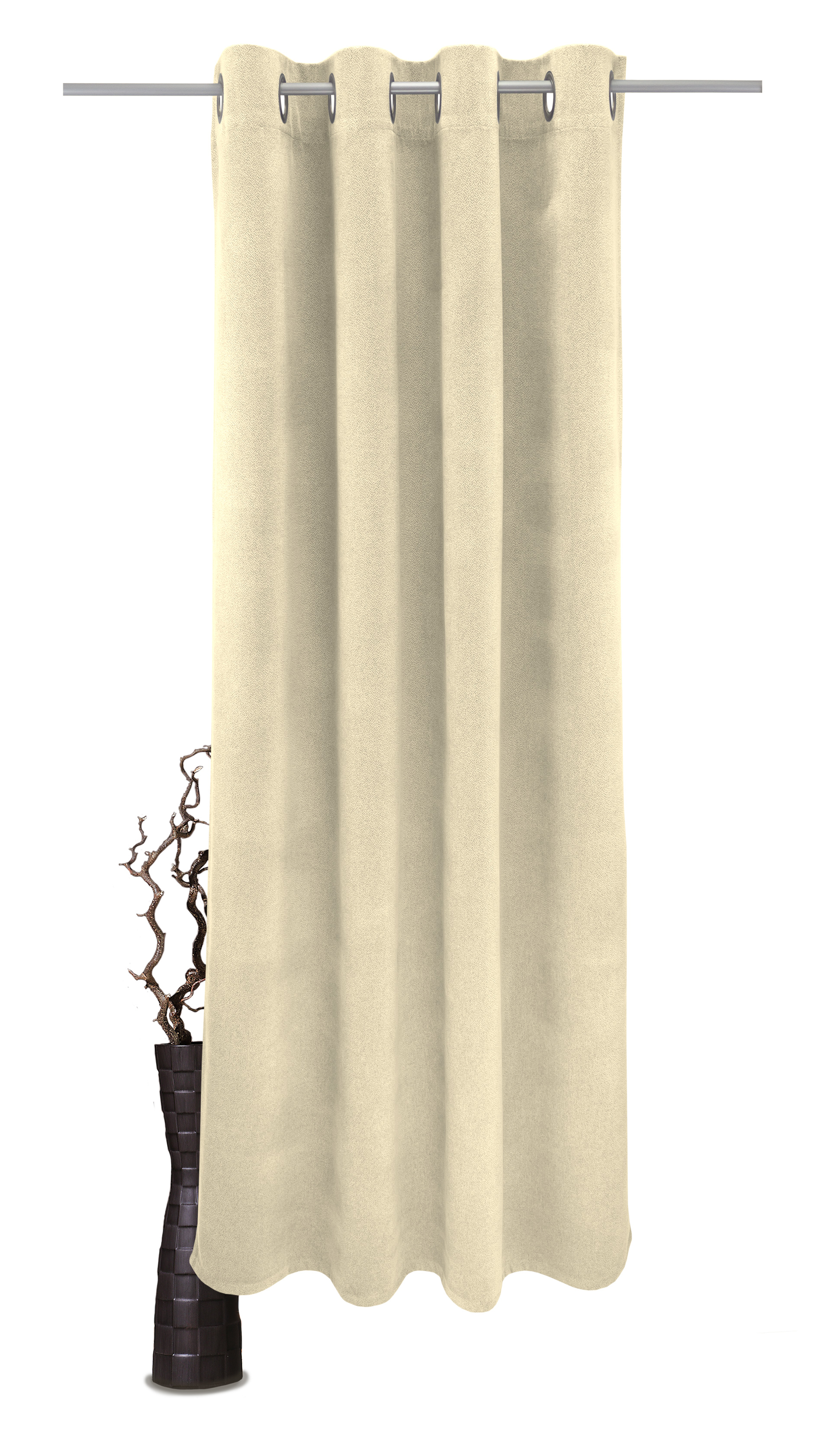 Beige Ösenschal