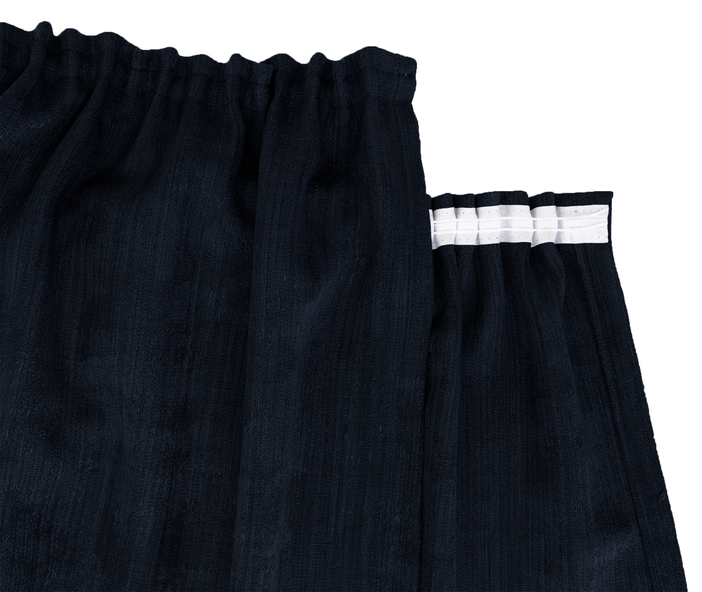 Navyblau Kräuselband 