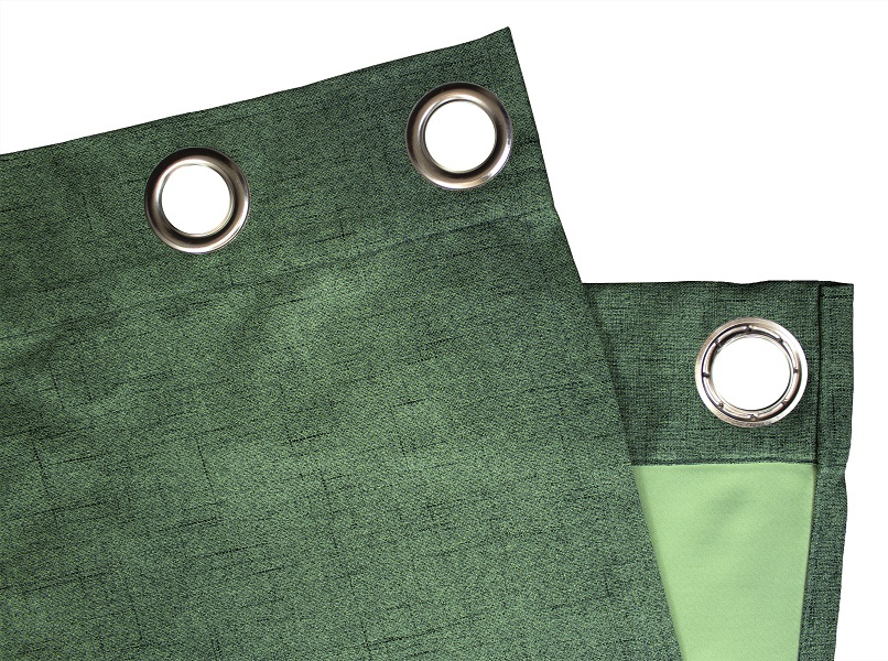 Grün Ösenschal Detail