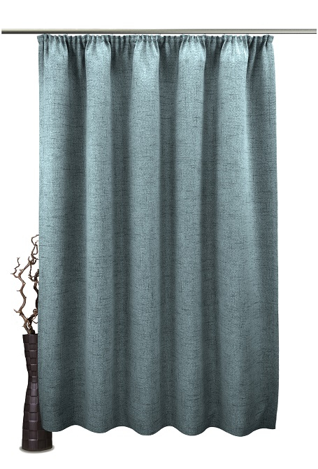 Hellblau Kräuselband