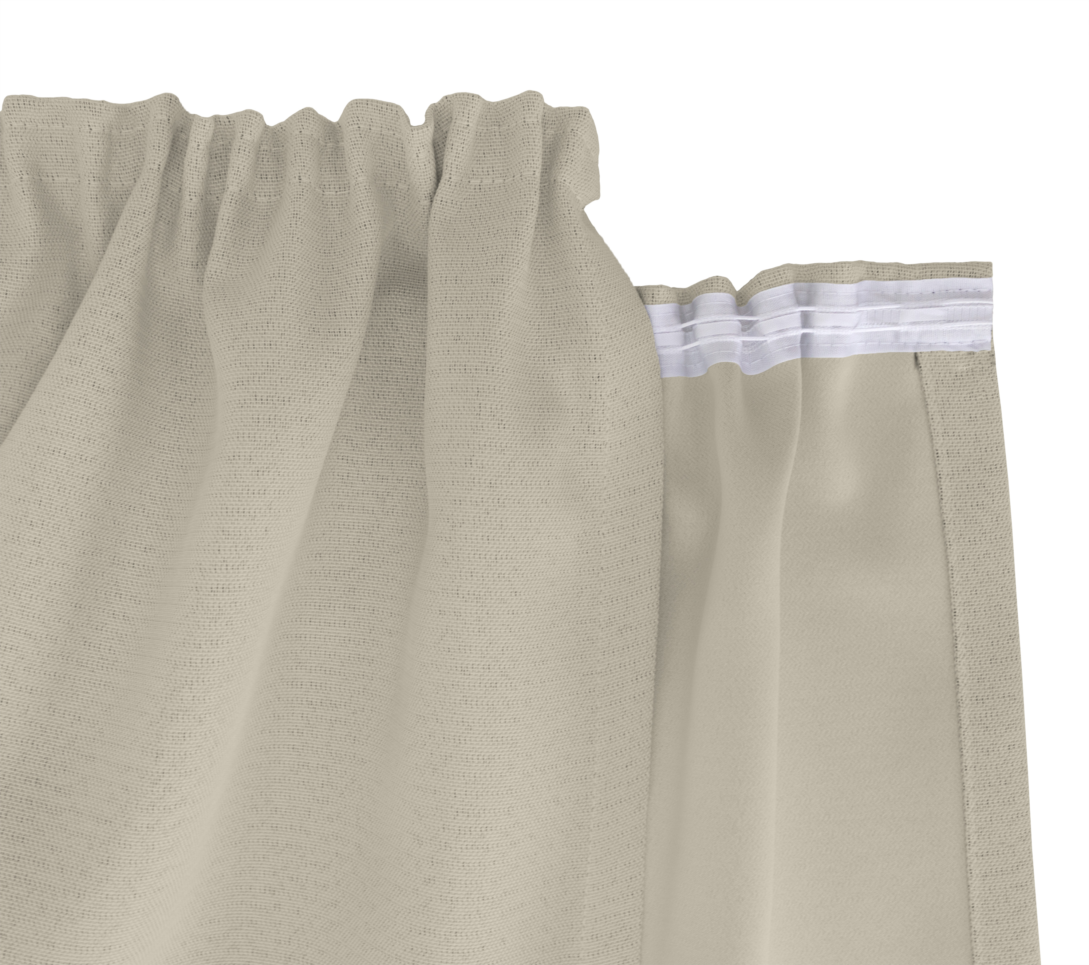 Beige Kräuselband