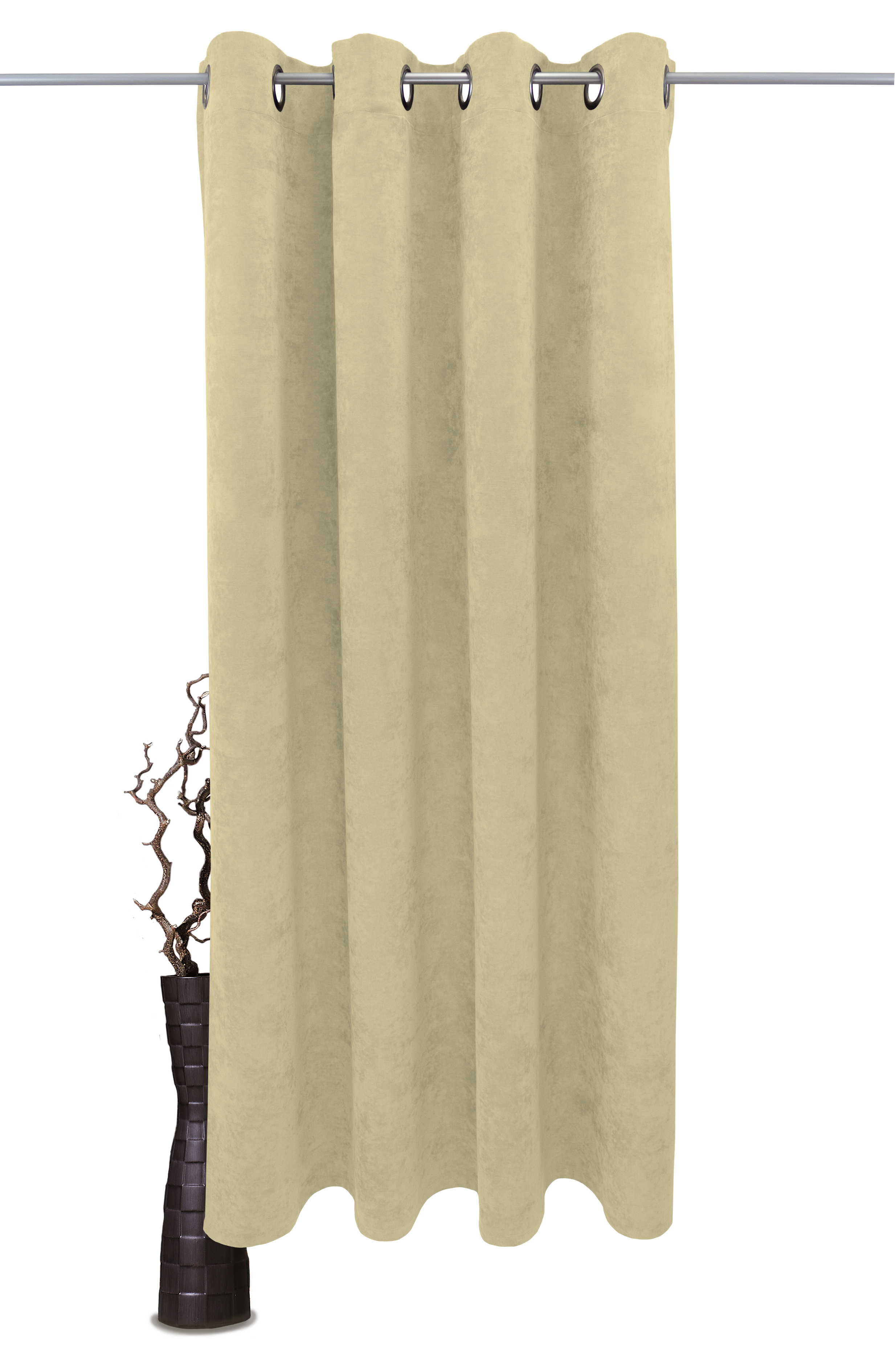 Beige Ösenschal