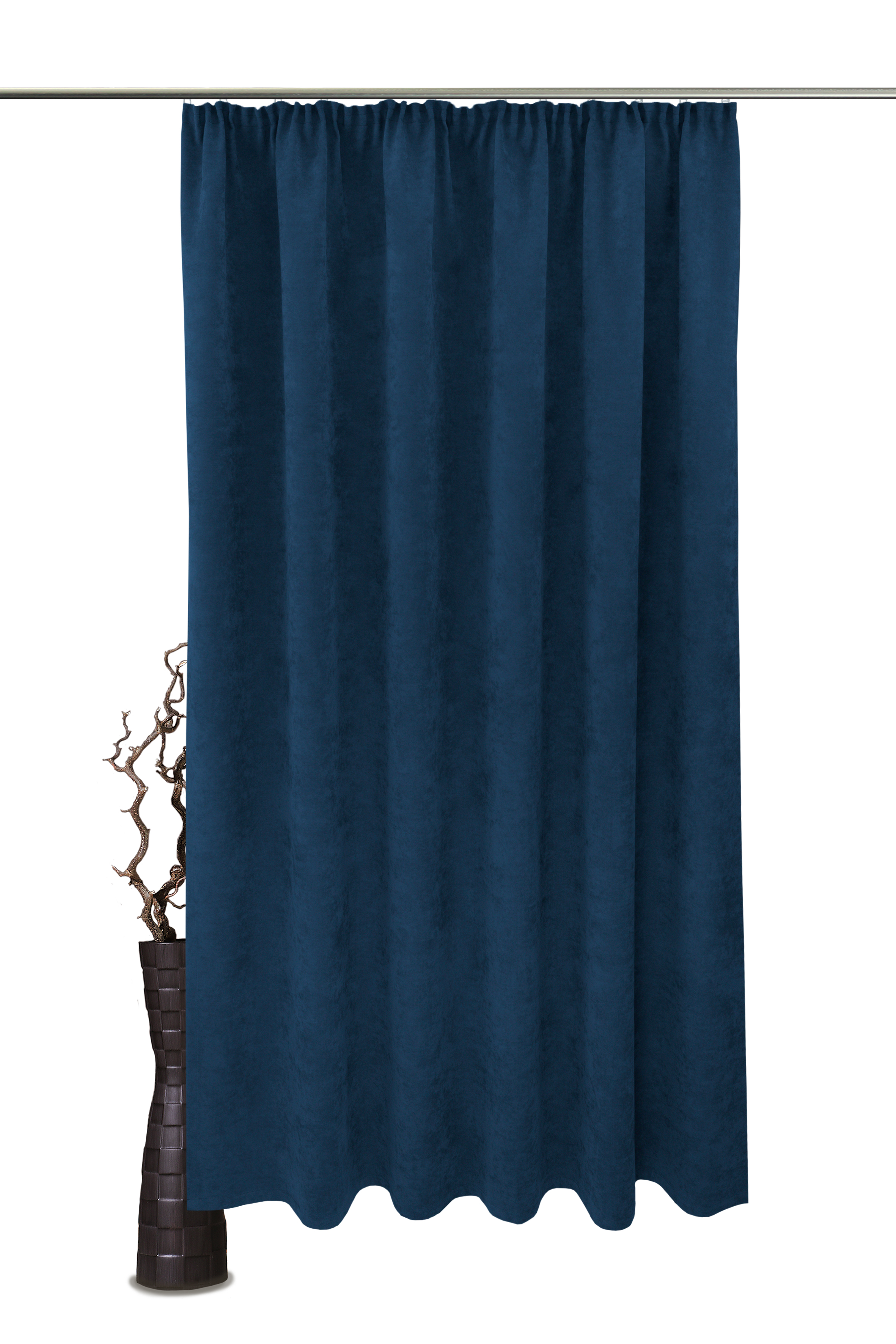 Blau Kräuselband