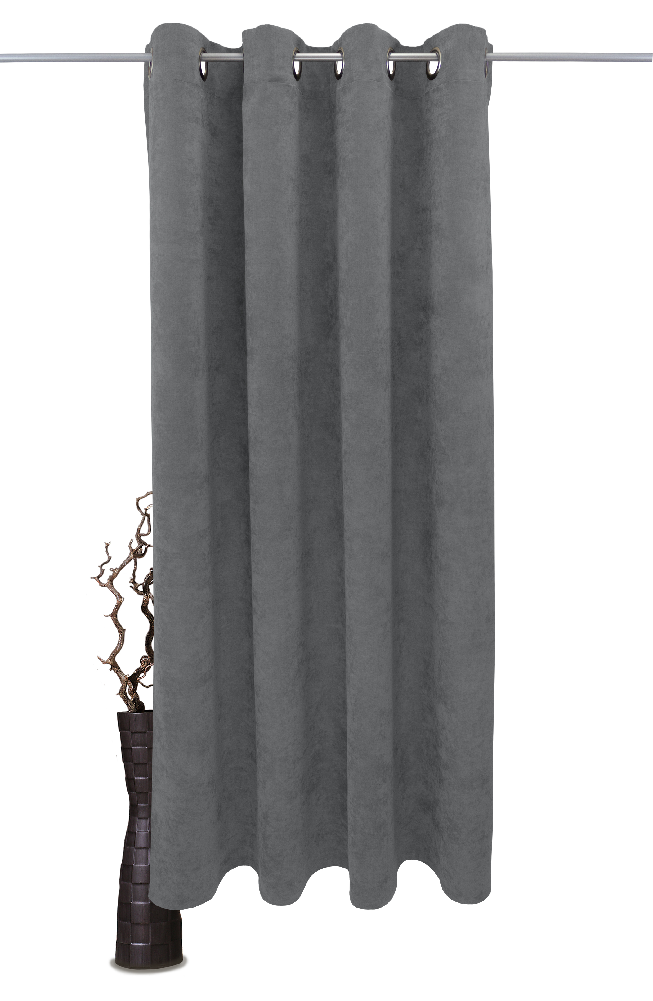 Grau Ösenschal