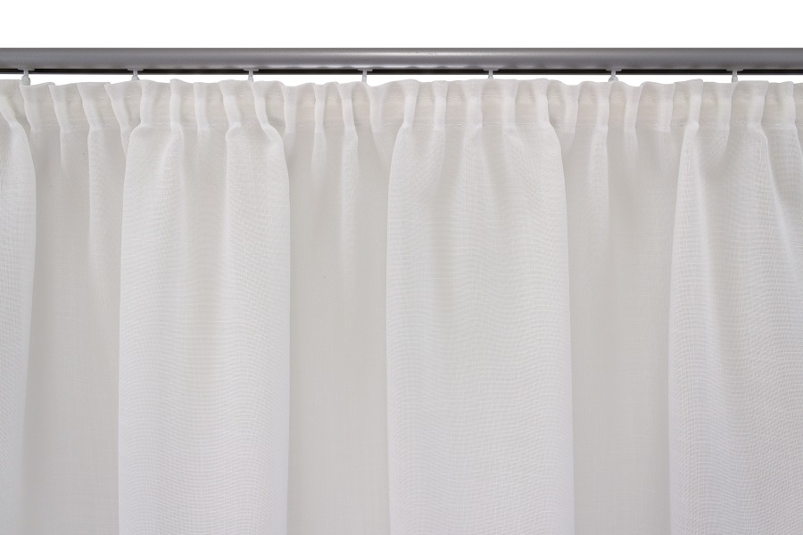 Beige Aufhängung Kräuselband