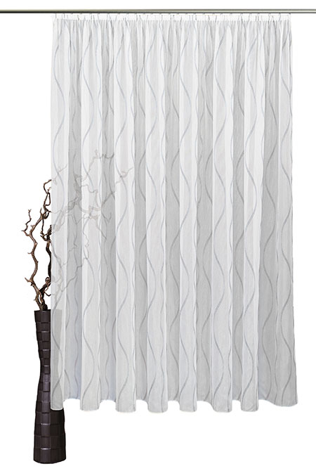 Silber Kräuselband