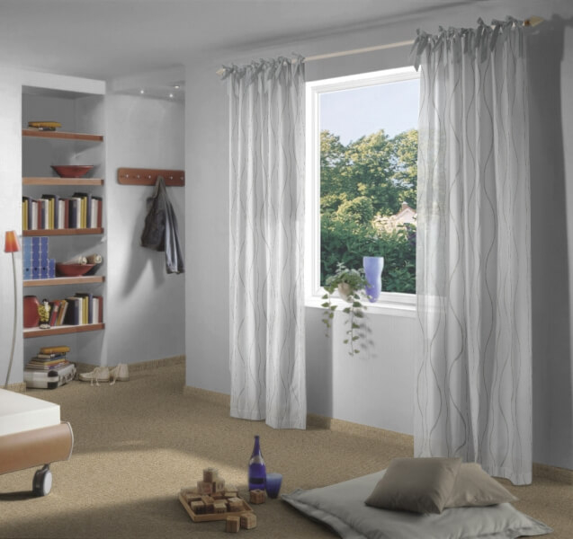Braun Kräuselband Deko Kinderzimmer