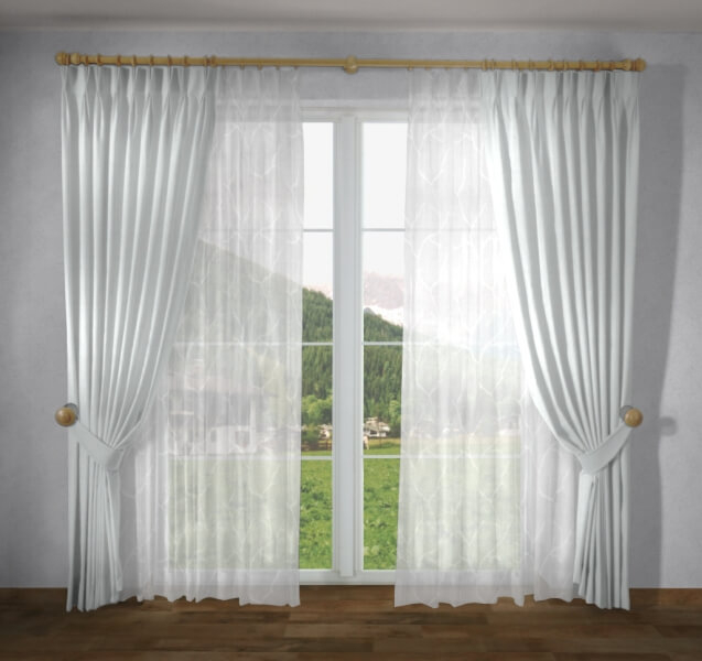 Gardine Dolo Sekt Deko Fenster